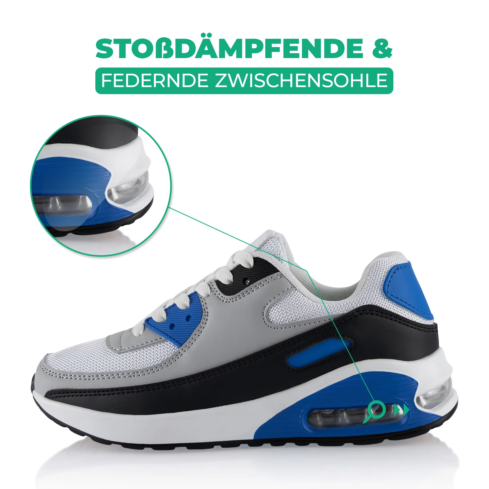 Sneaker Gedämpfte Sohle Sportschuhe - Image 2