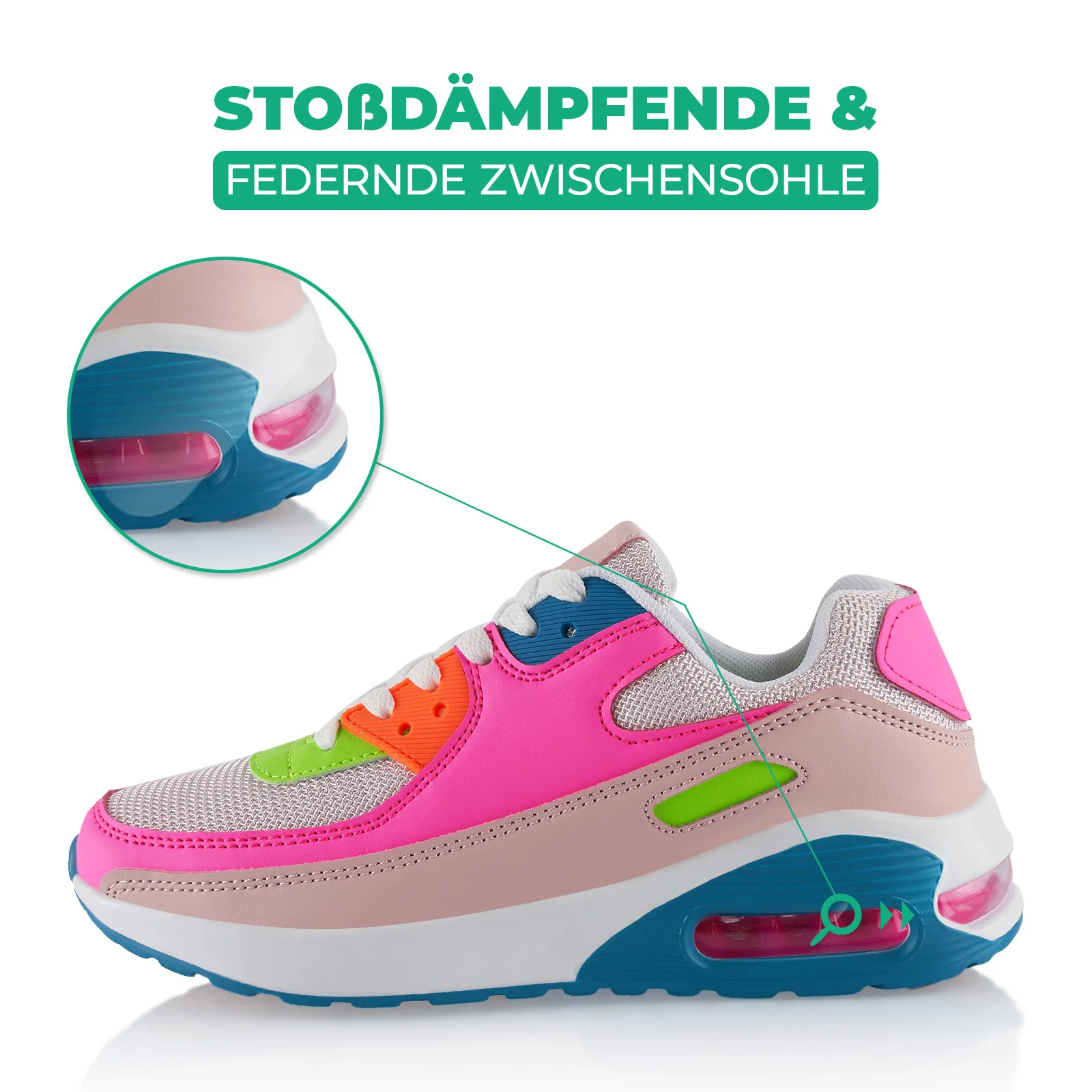 Sneaker Gedämpfte Sohle Sportschuhe - Image 2