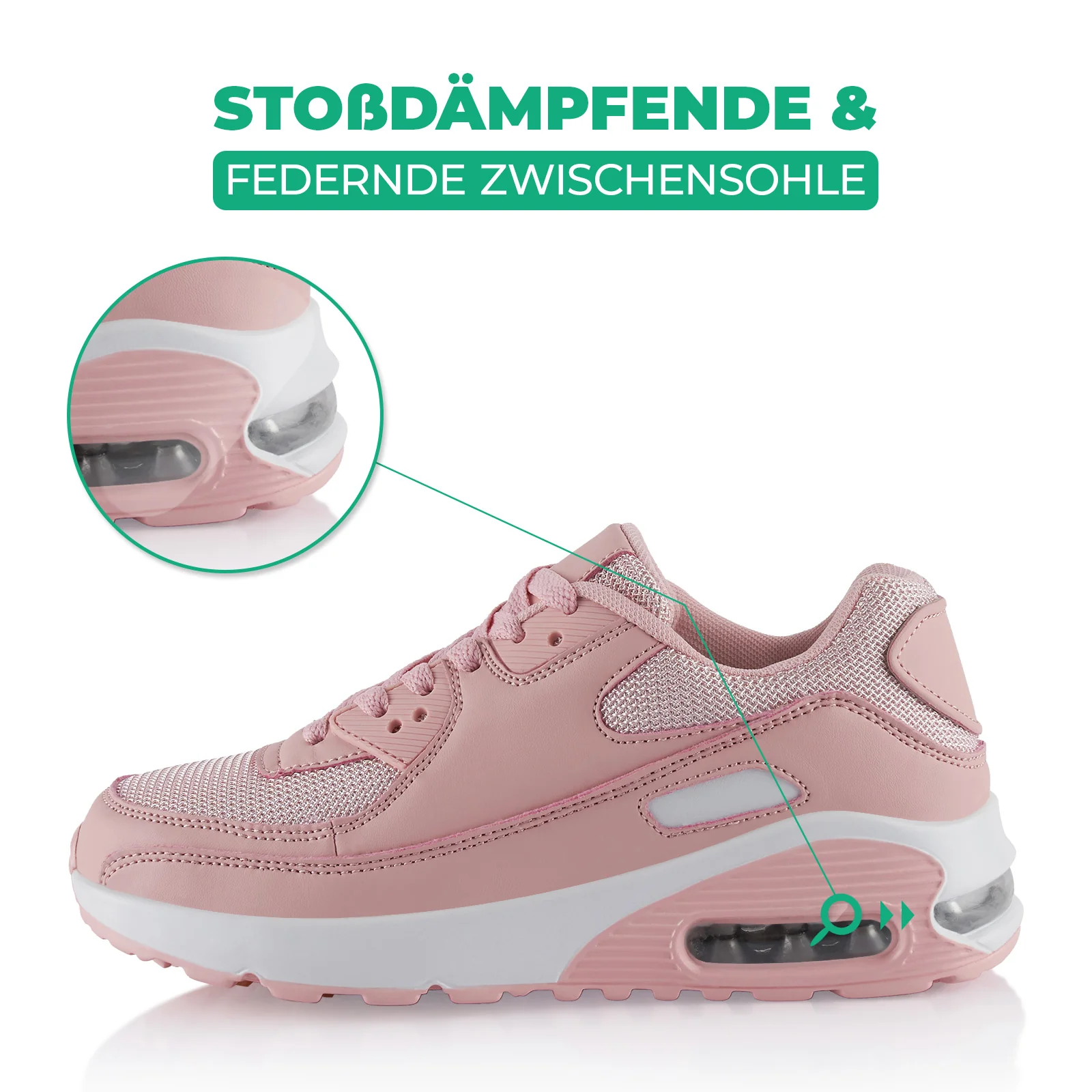 Sneaker Gedämpfte Sohle Sportschuhe - Image 2