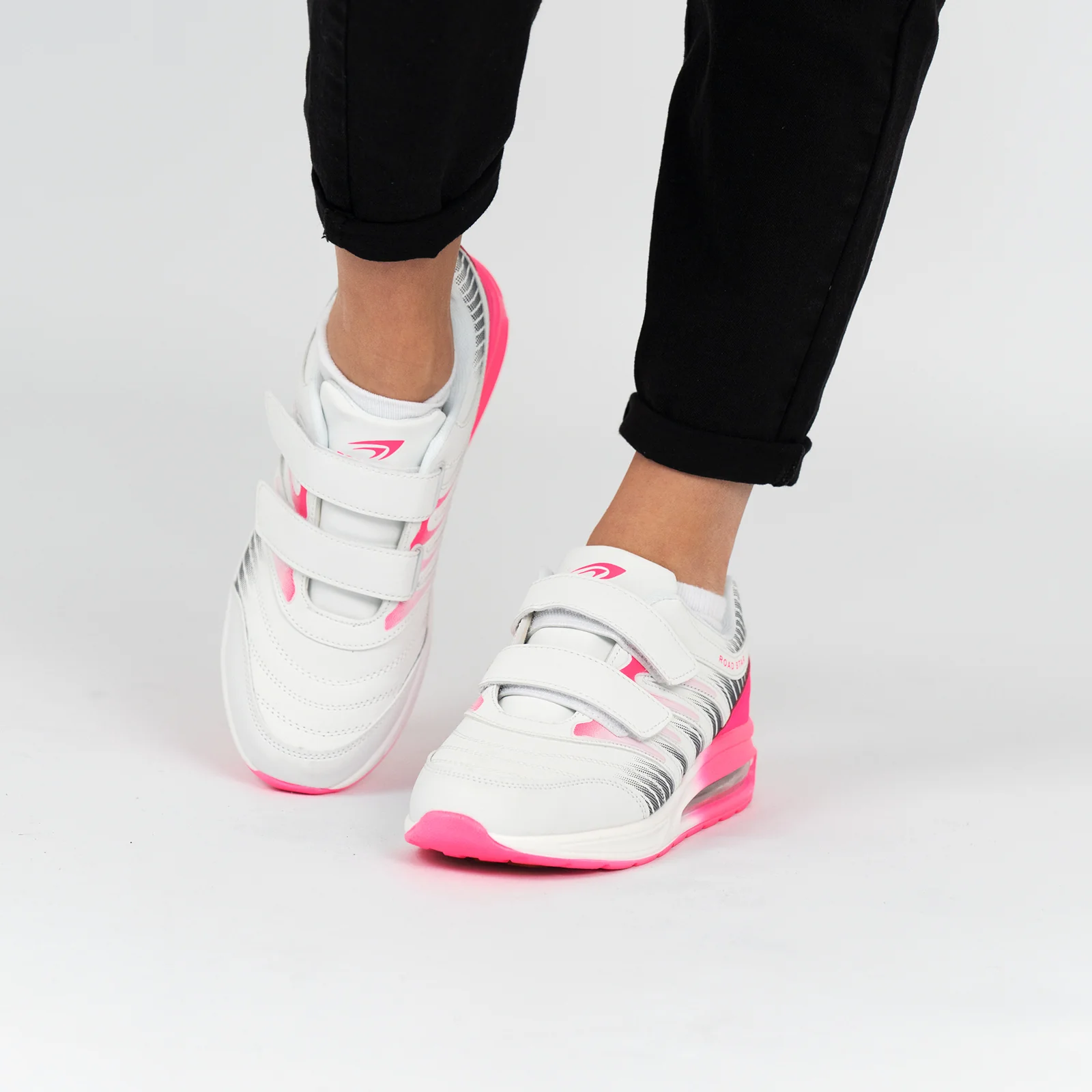 Sneaker Gedämpfte Sohle Sportschuhe Klettverschluss - Image 8