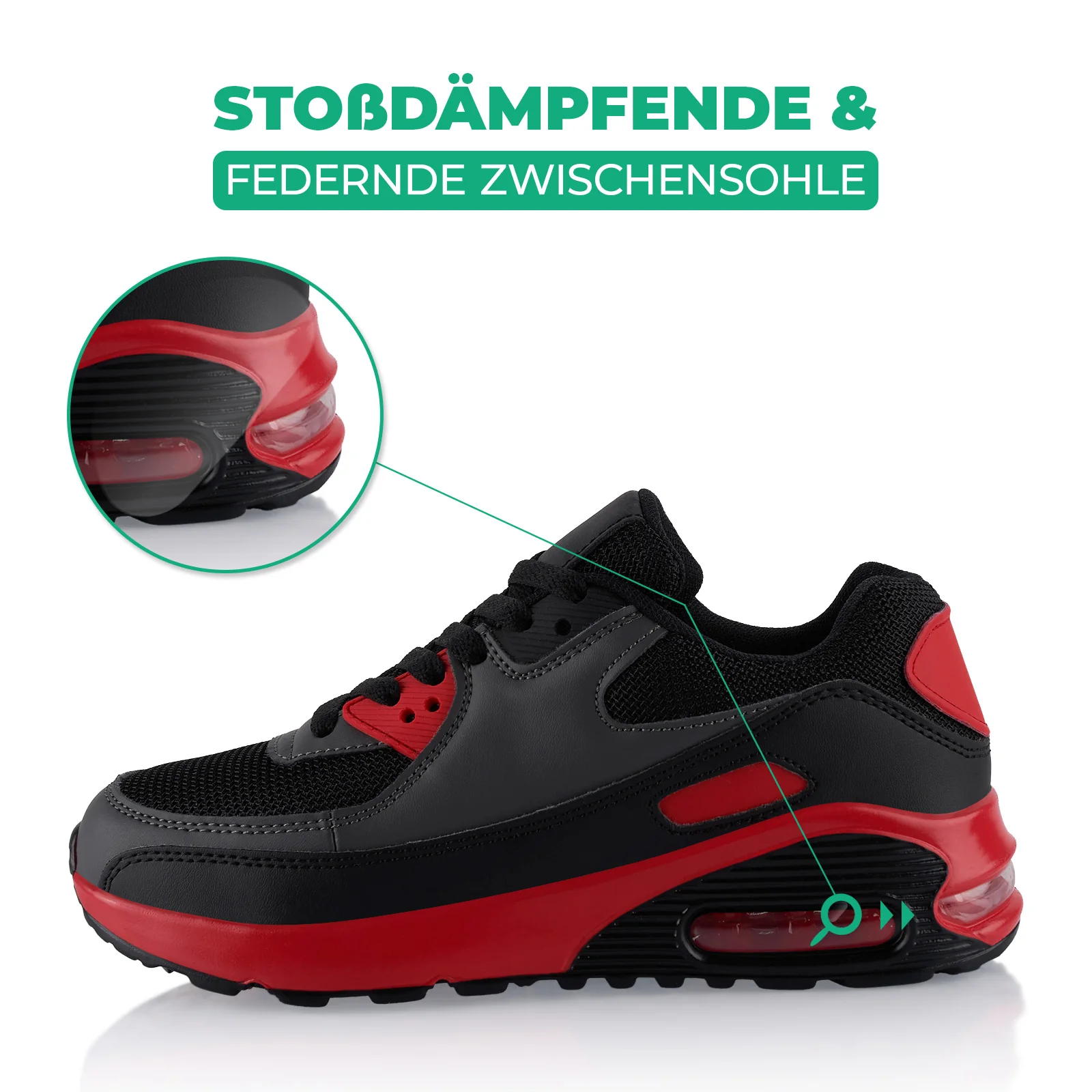 Sneaker Gedämpfte Sohle Sportschuhe - Image 2