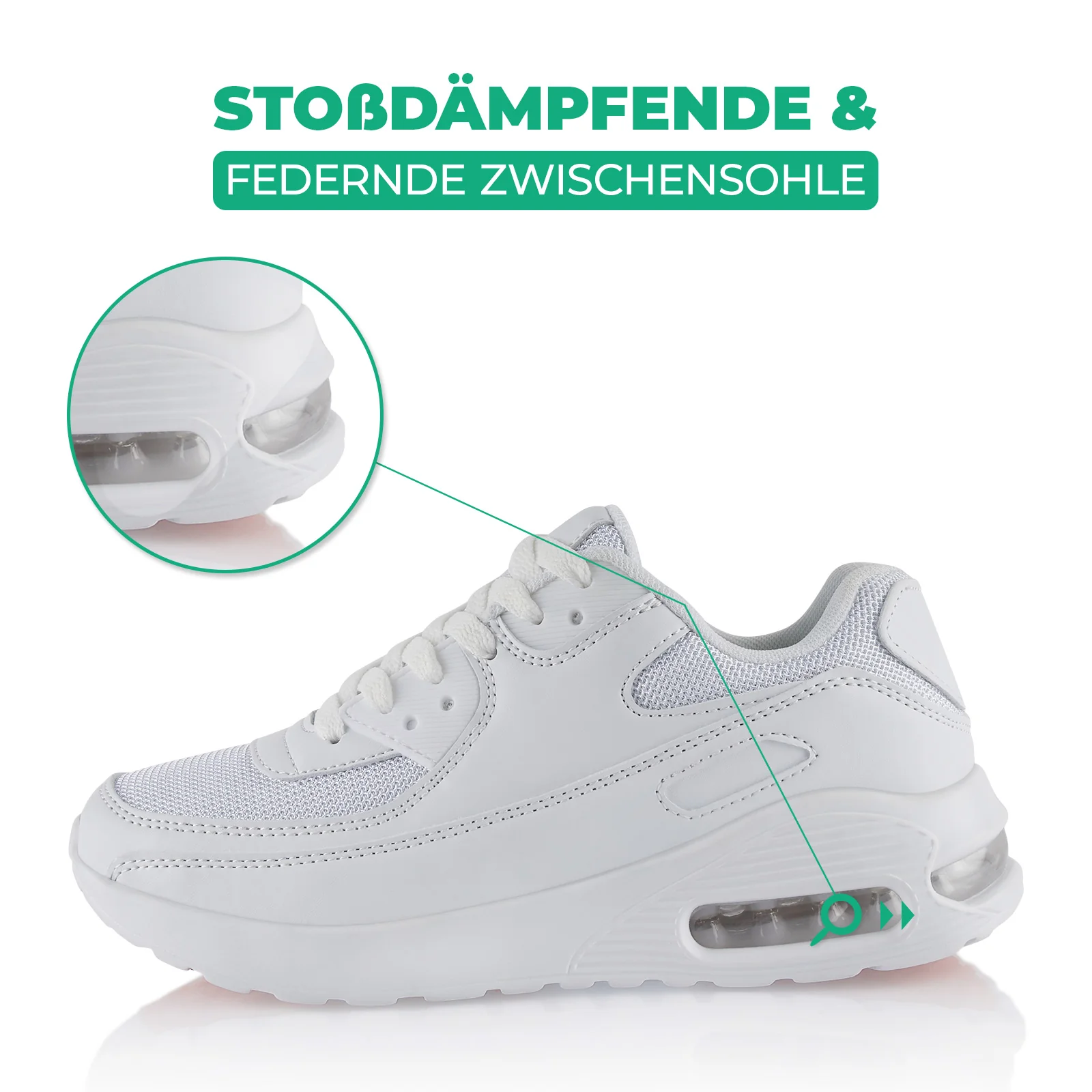 Sneaker Gedämpfte Sohle Sportschuhe - Image 2