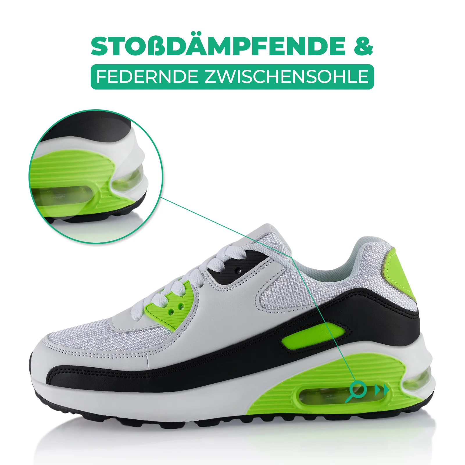 Sneaker Gedämpfte Sohle Sportschuhe - Image 2