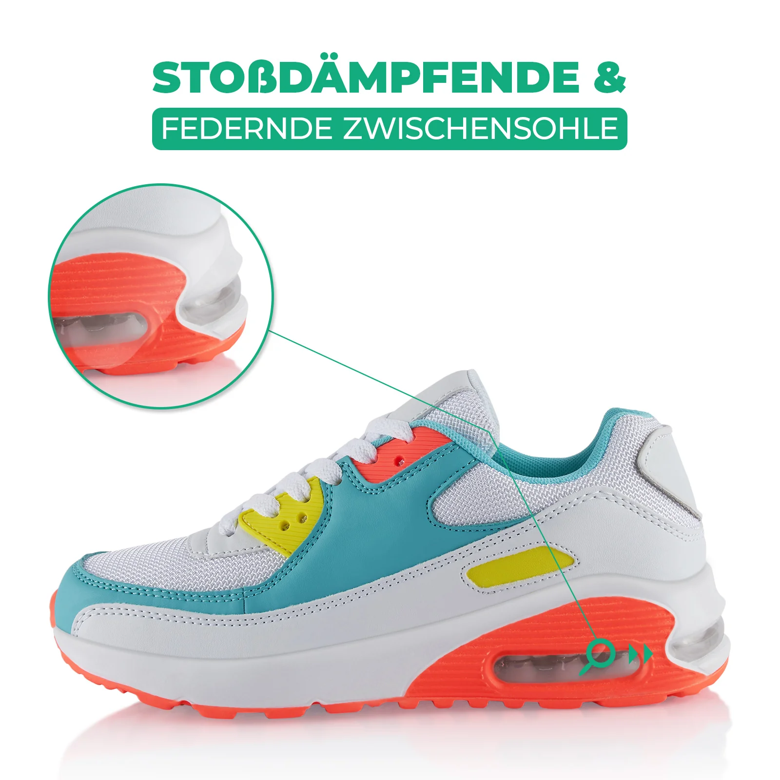 Sneaker Gedämpfte Sohle Sportschuhe - Image 2