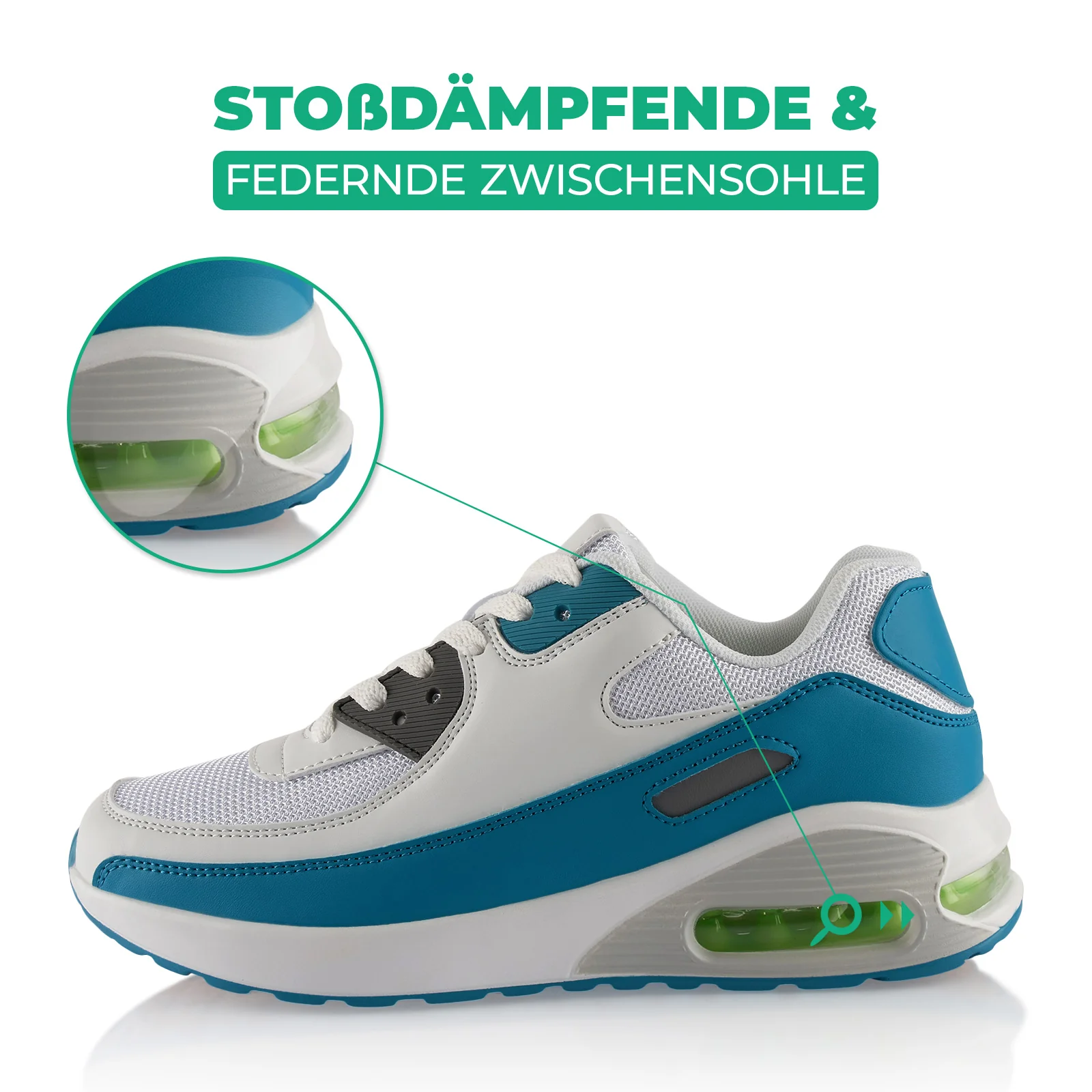Sneaker Gedämpfte Sohle Sportschuhe - Image 2