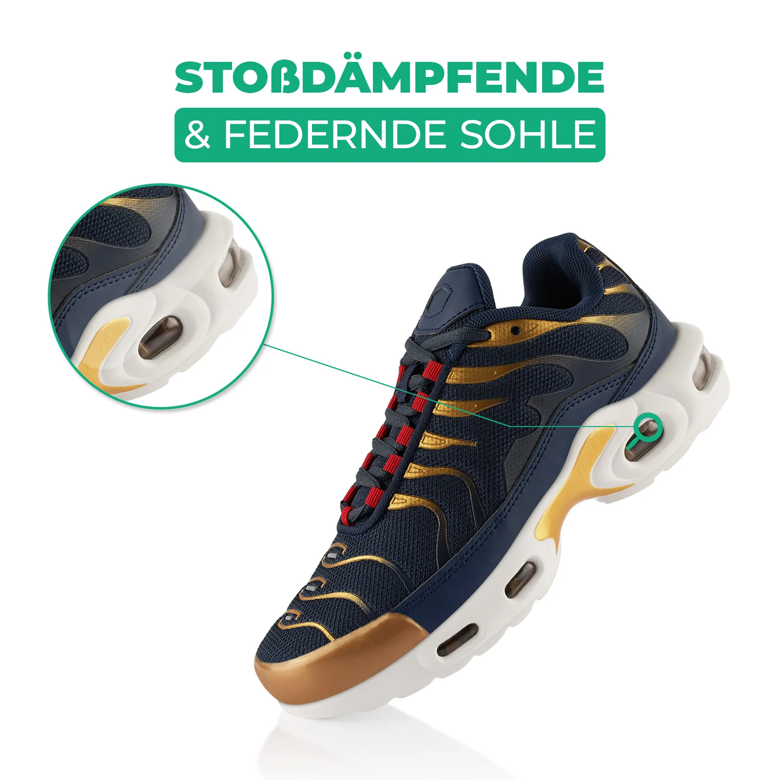 Sneaker Gedämpfte Sohle Sportschuhe - Image 3