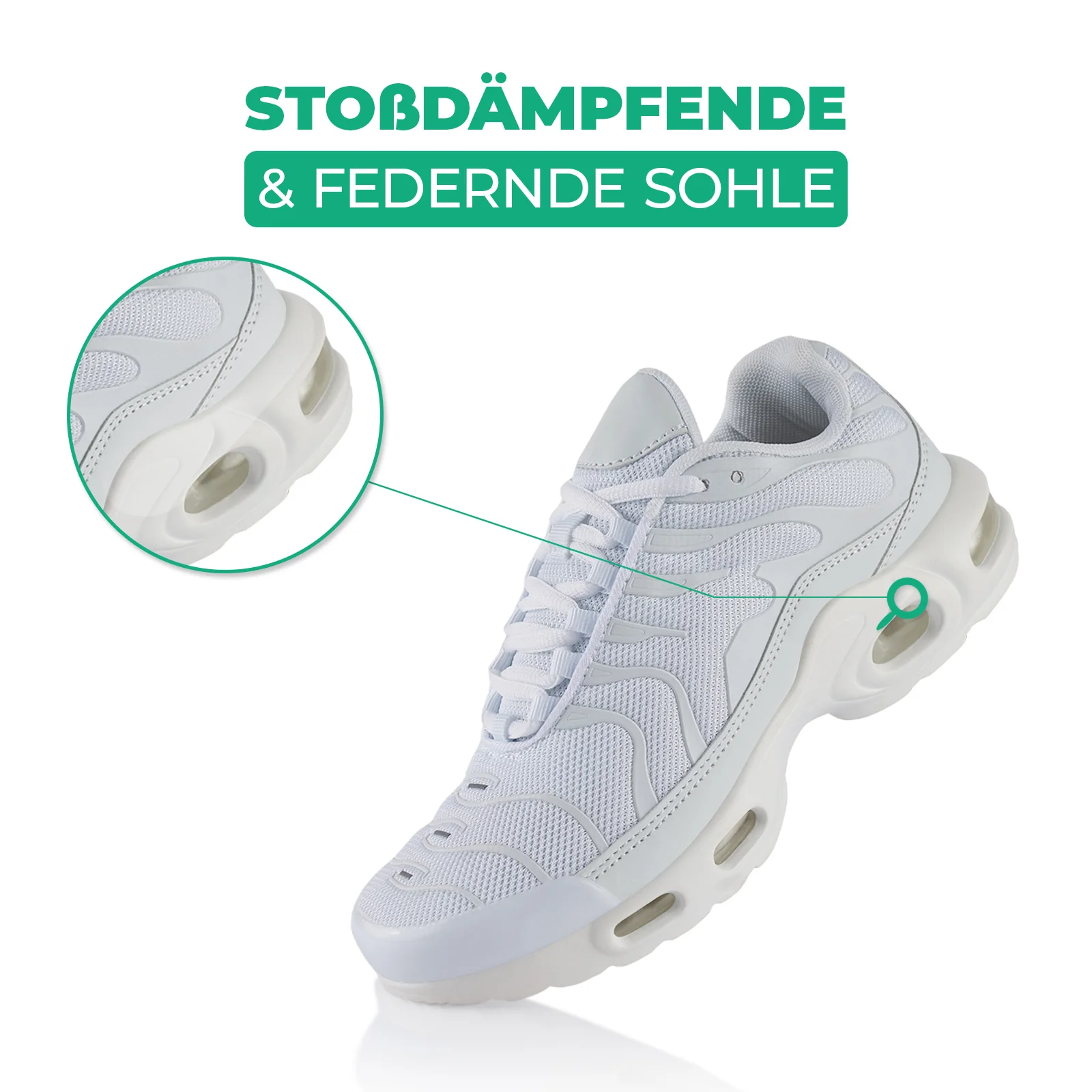 Sneaker Gedämpfte Sohle Sportschuhe - Image 3