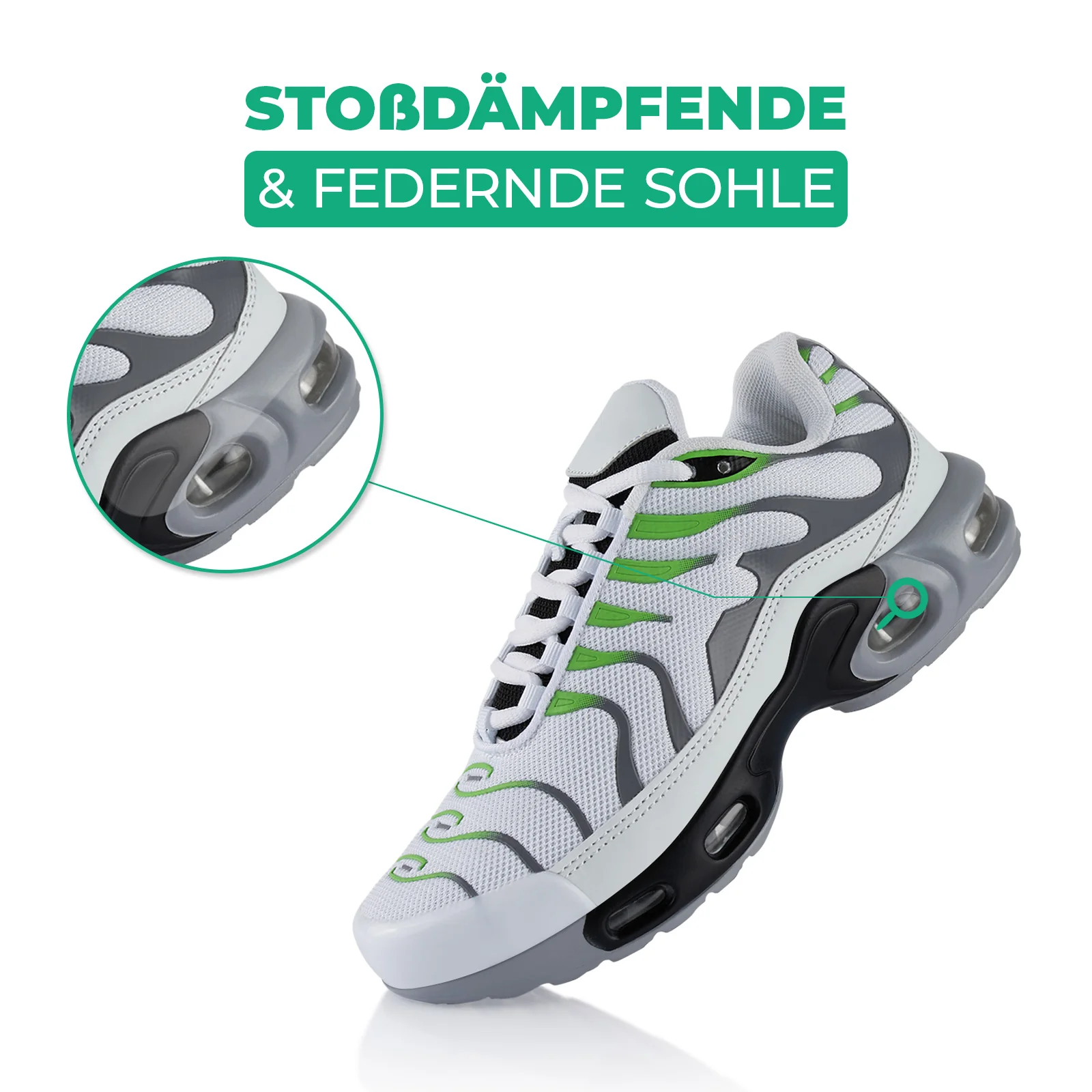 Sneaker Gedämpfte Sohle Sportschuhe - Image 3