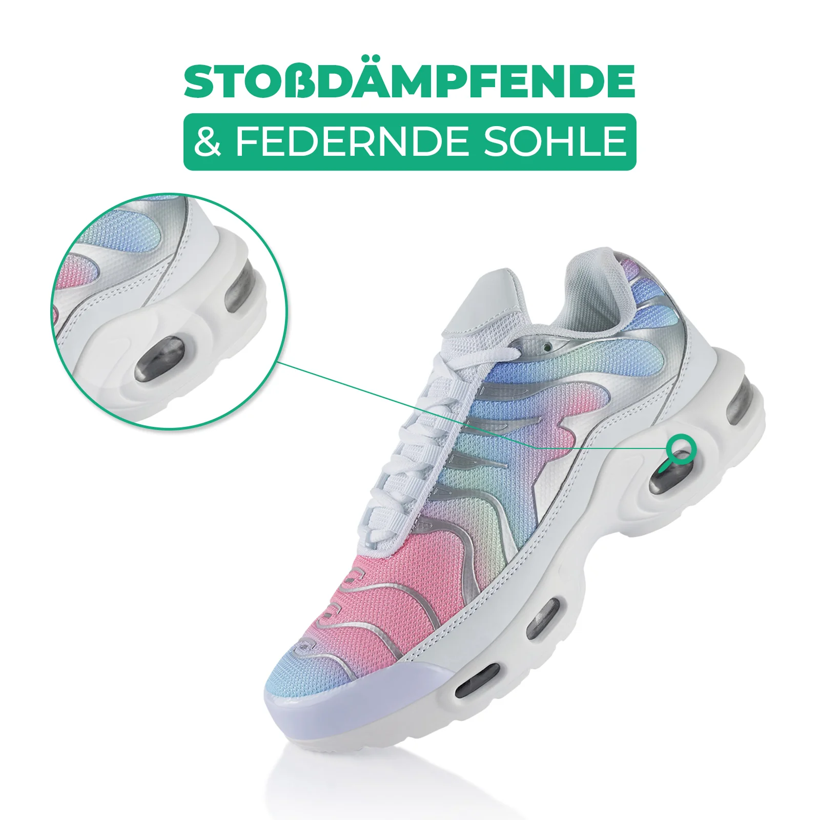 Sneaker Gedämpfte Sohle Sportschuhe - Image 3
