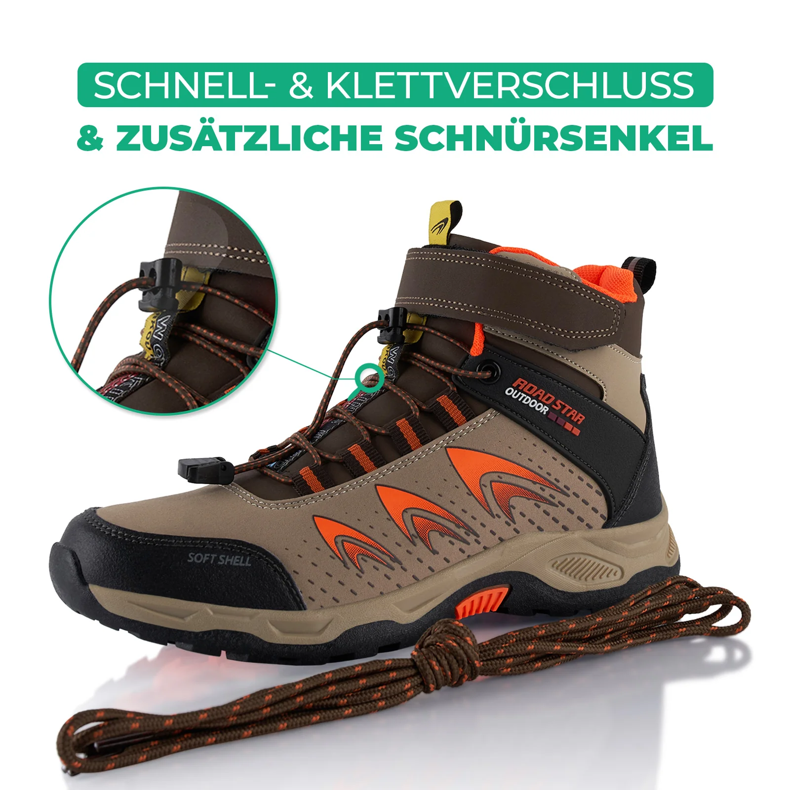 Wanderschuhe Softshell Trail Running Trekkingschuhe - Image 4