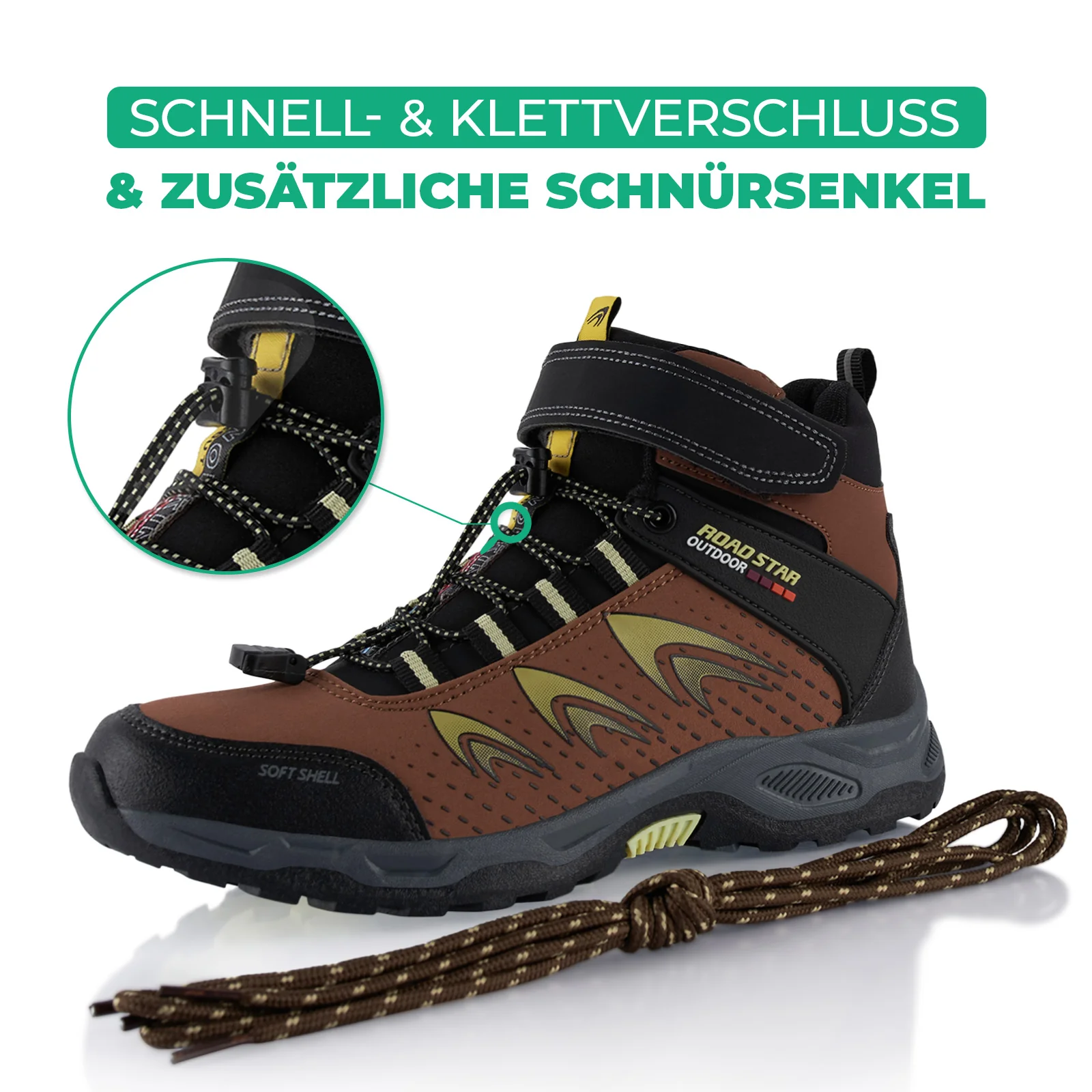 Wanderschuhe Softshell Trail Running Trekkingschuhe - Image 4
