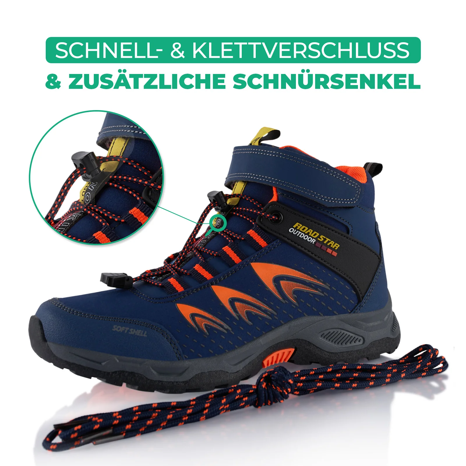 Wanderschuhe Softshell Trail Running Trekkingschuhe - Image 4