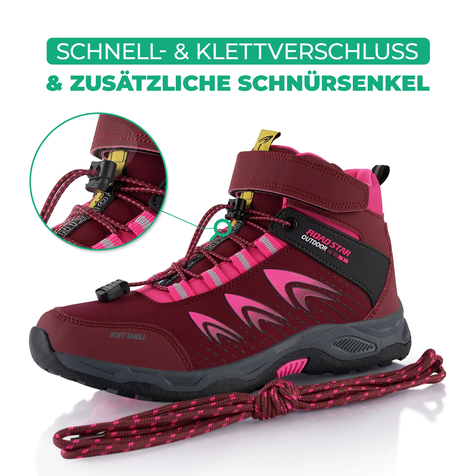 Wanderschuhe Softshell Trail Running Trekkingschuhe - Image 4