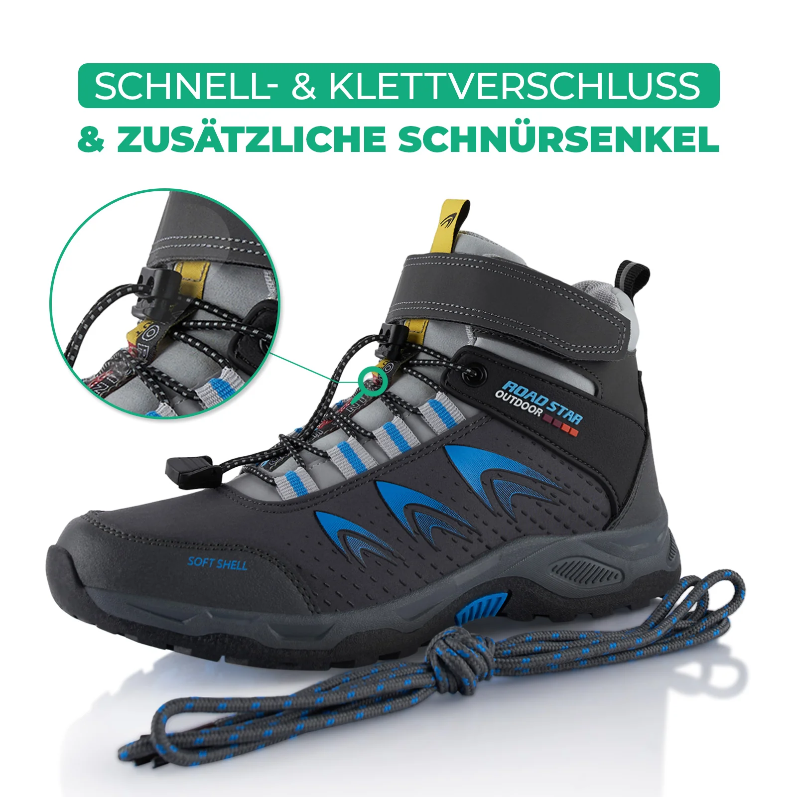 Wanderschuhe Softshell Trail Running Trekkingschuhe - Image 4