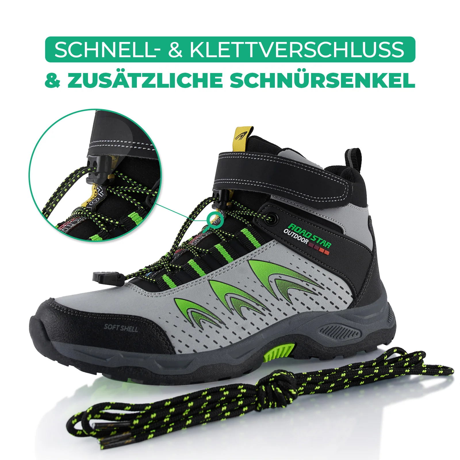 Wanderschuhe Softshell Trail Running Trekkingschuhe - Image 4