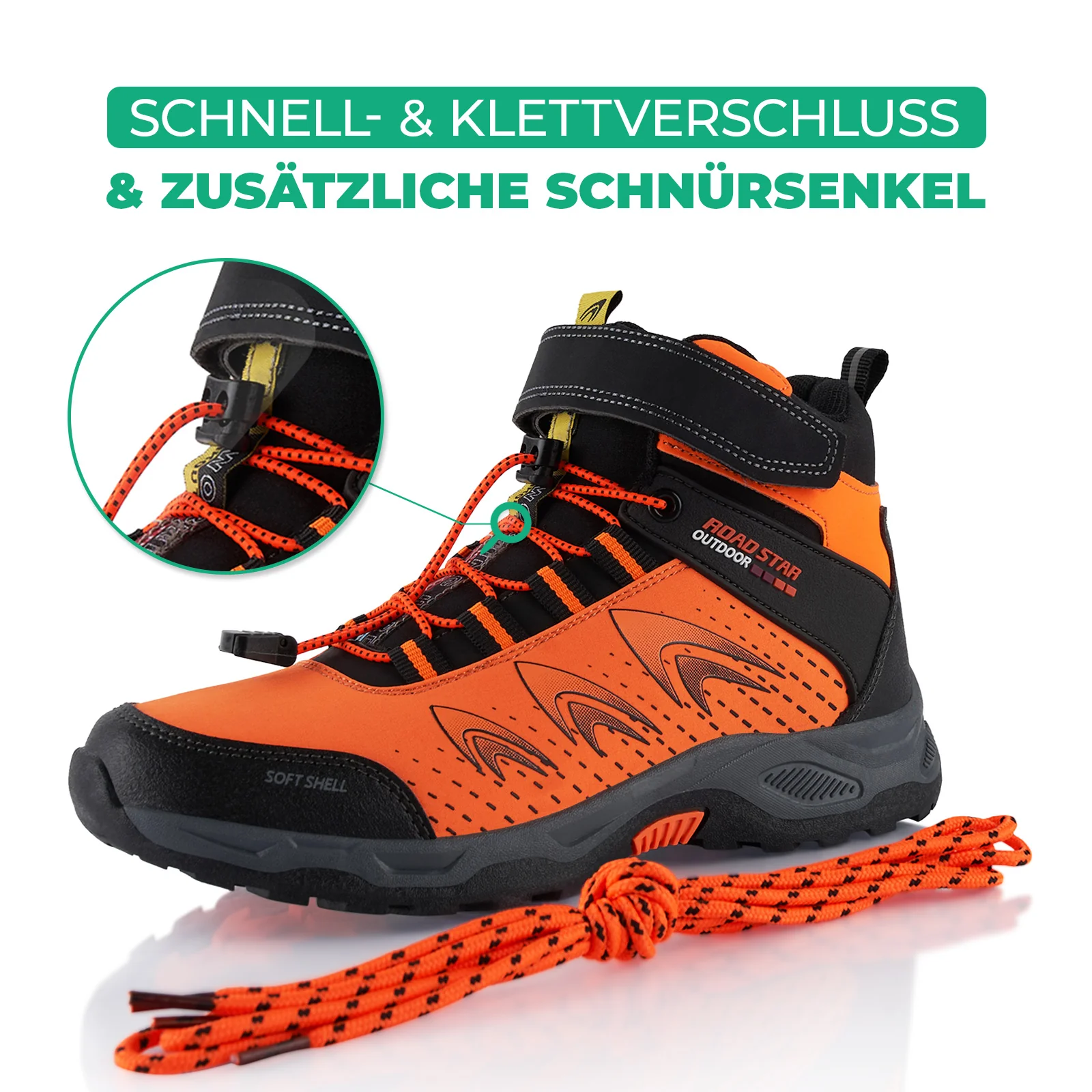 Wanderschuhe Softshell Trail Running Trekkingschuhe - Image 4