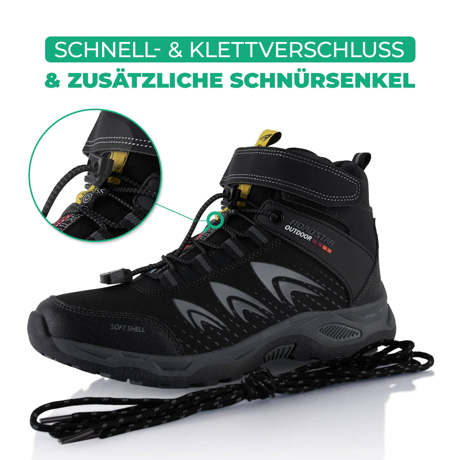 Wanderschuhe Softshell Trail Running Trekkingschuhe - Image 4