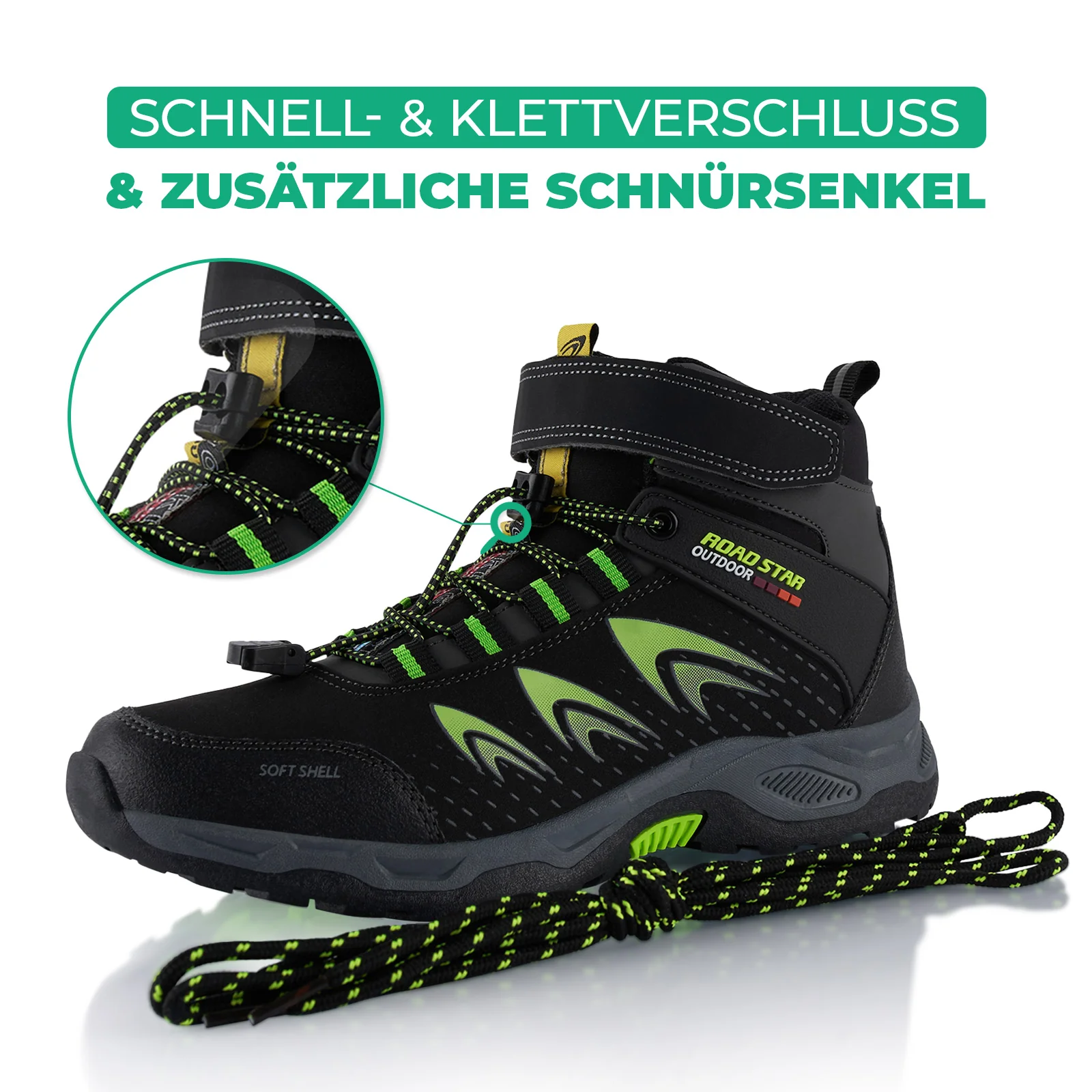 Wanderschuhe Softshell Trail Running Trekkingschuhe - Image 4