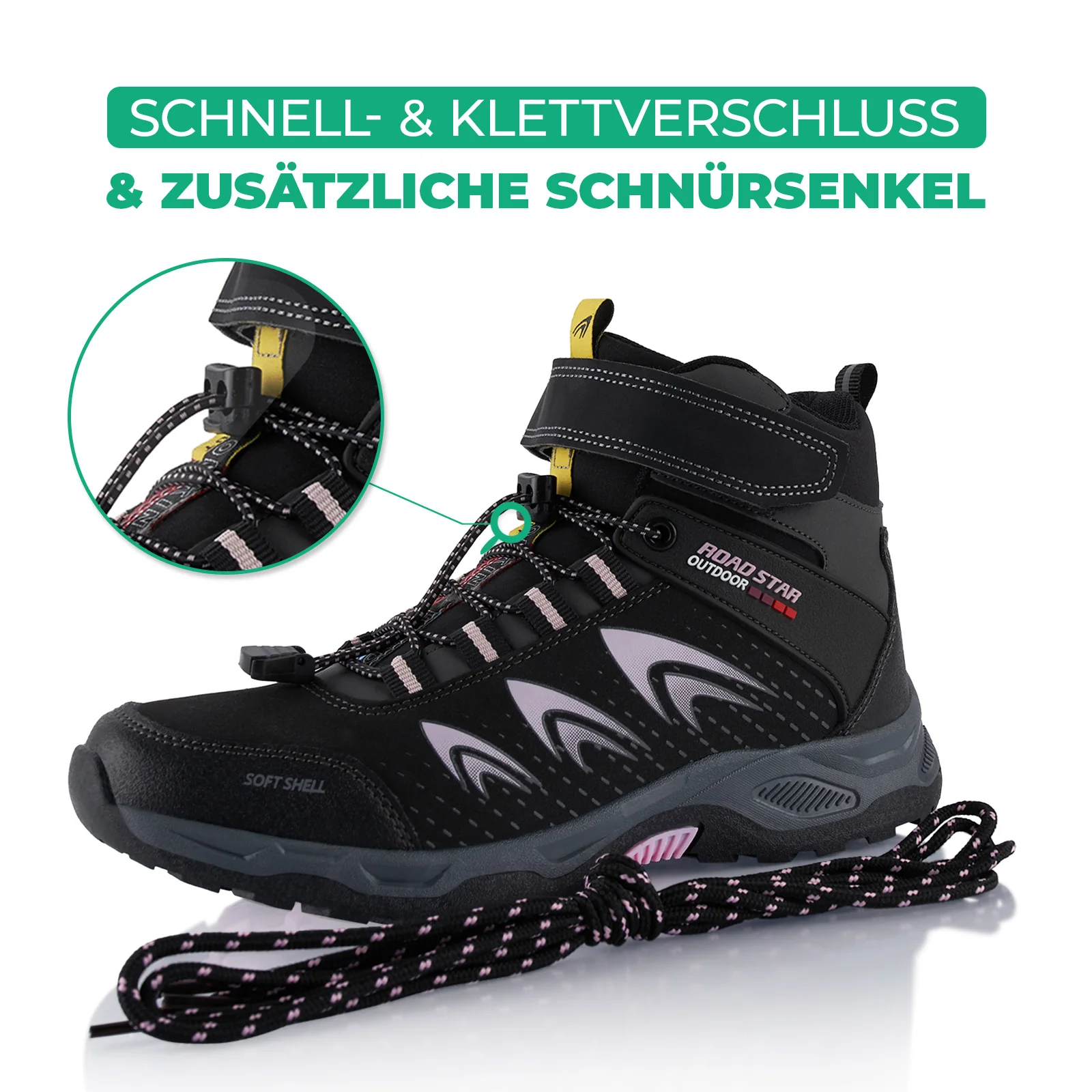 Wanderschuhe Softshell Trail Running Trekkingschuhe - Image 4