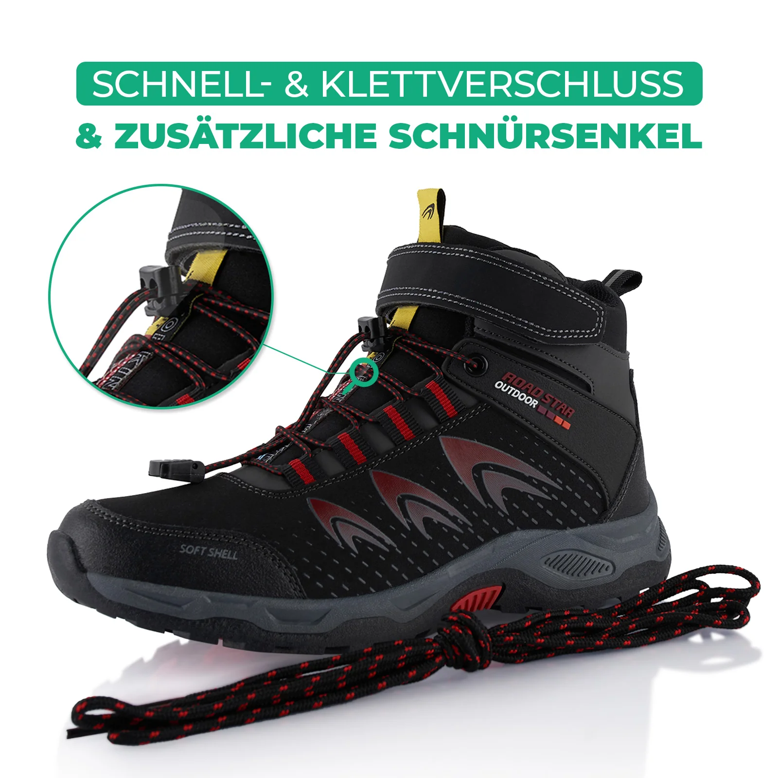 Wanderschuhe Softshell Trail Running Trekkingschuhe - Image 4