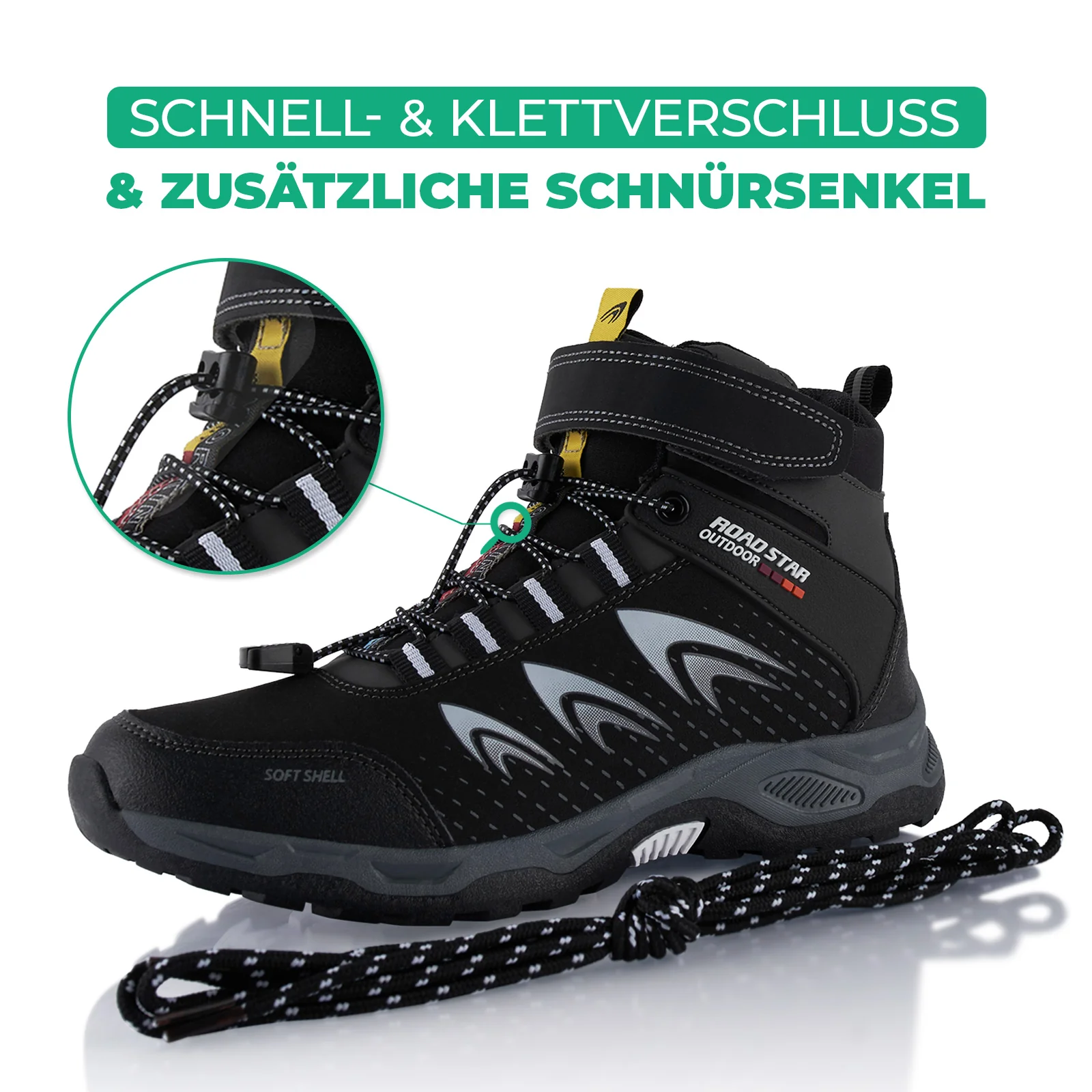 Wanderschuhe Softshell Trail Running Trekkingschuhe - Image 4