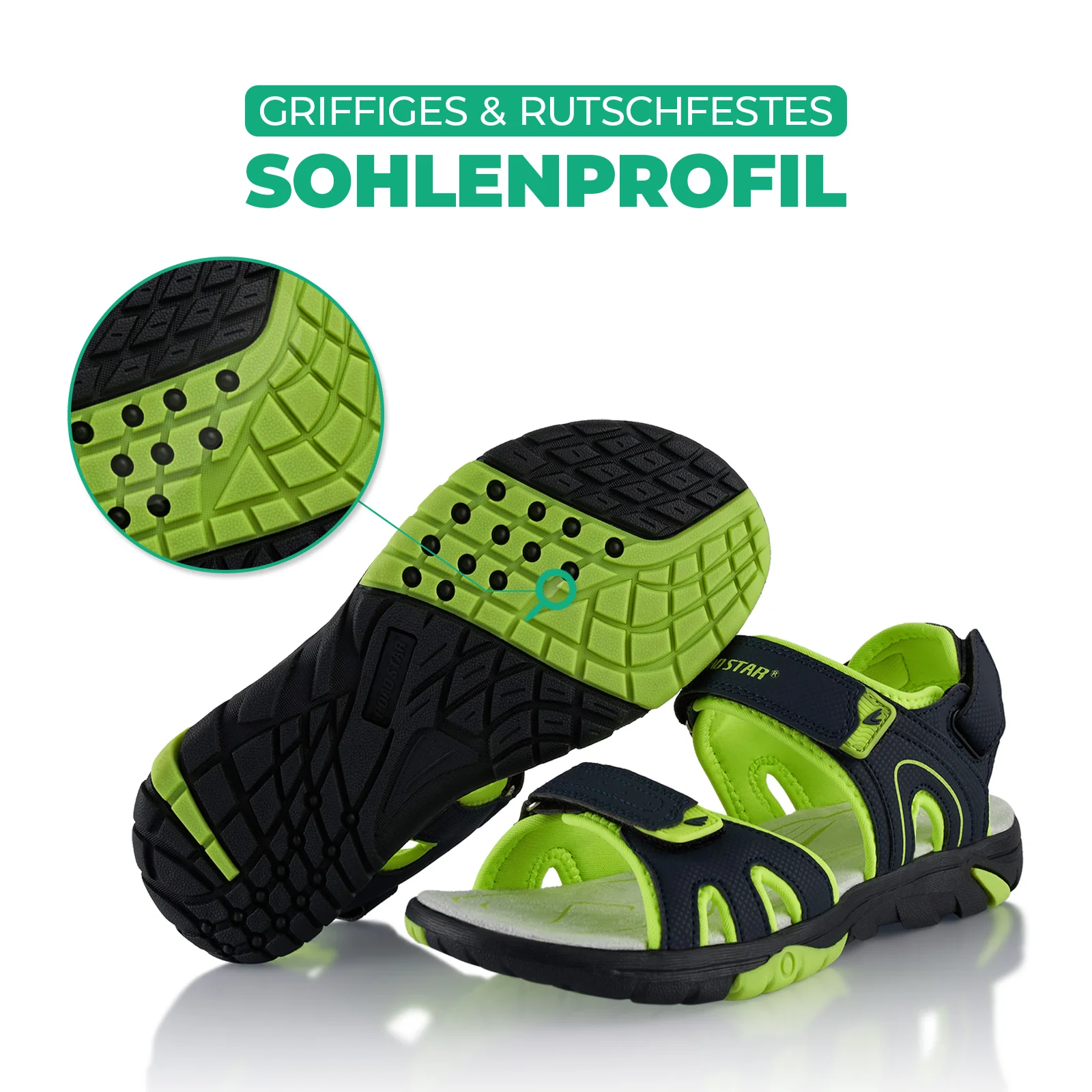 Trekking Sandalen robuste Wandersandalen - Image 4