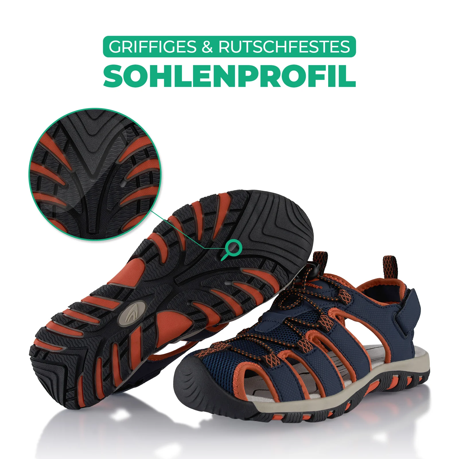 Trekking Sandalen robuste Wandersandalen - Image 4