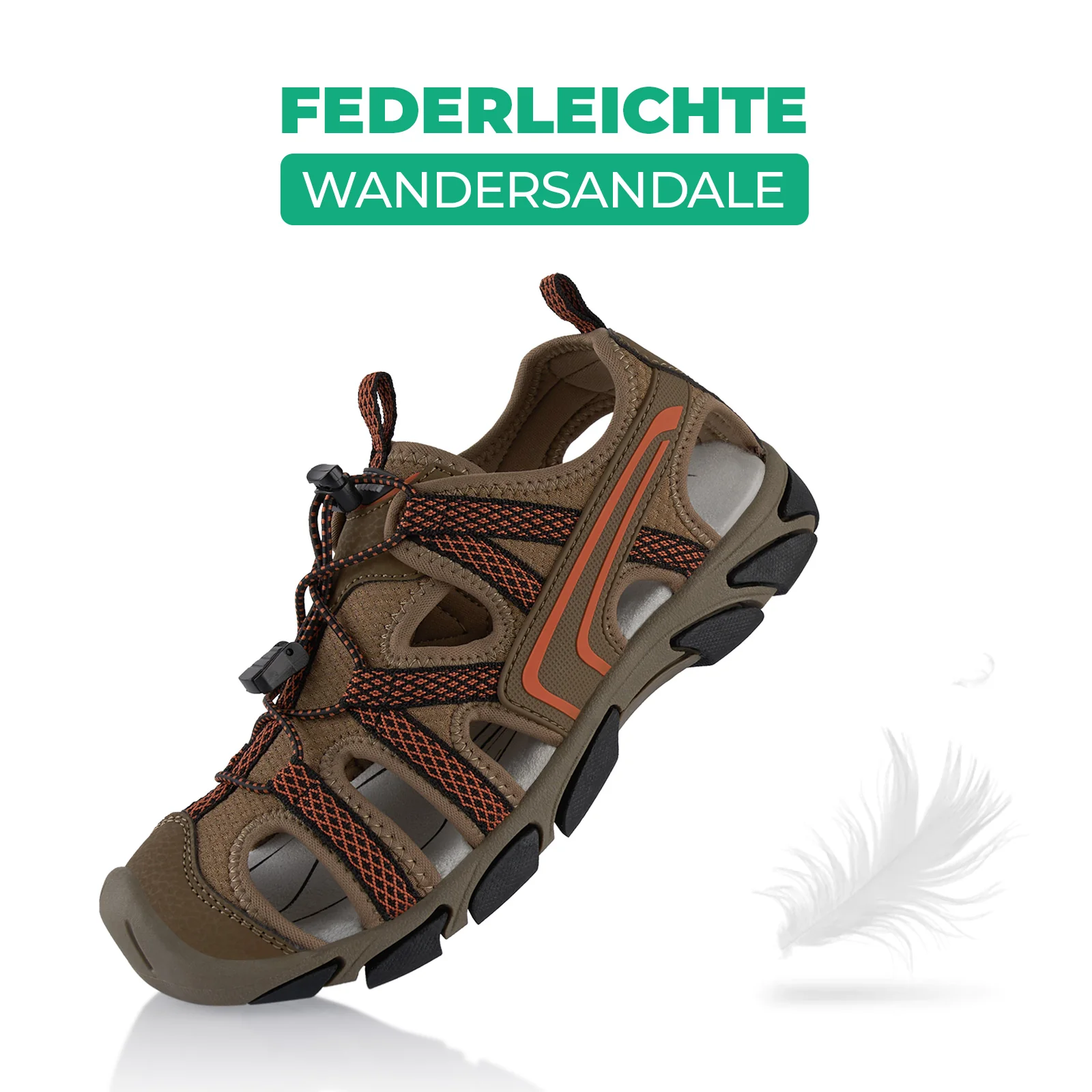 Trekking Sandalen robuste Wandersandalen - Image 3