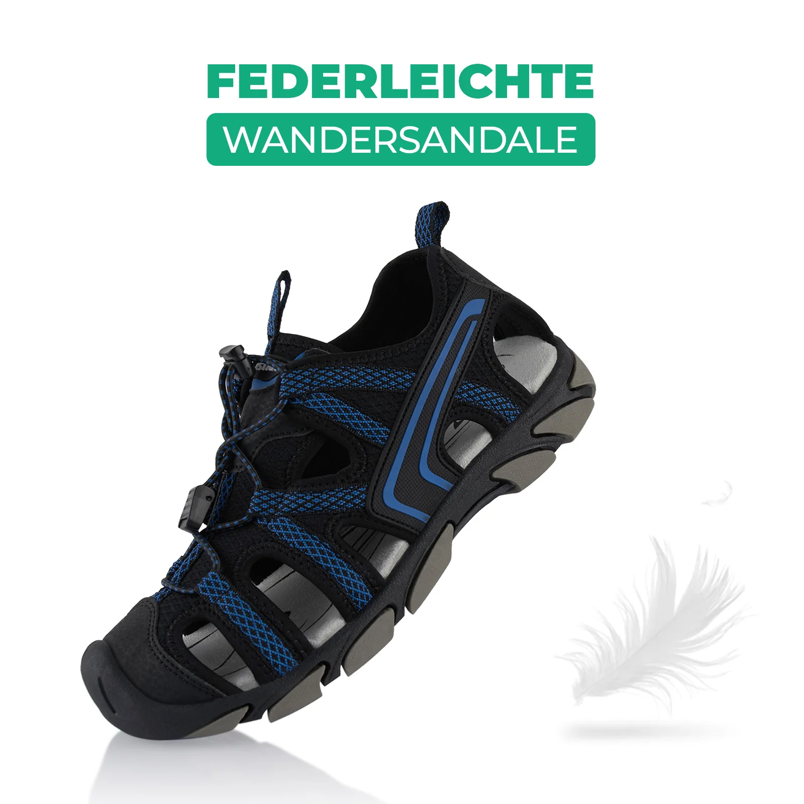 Trekking Sandalen robuste Wandersandalen - Image 3