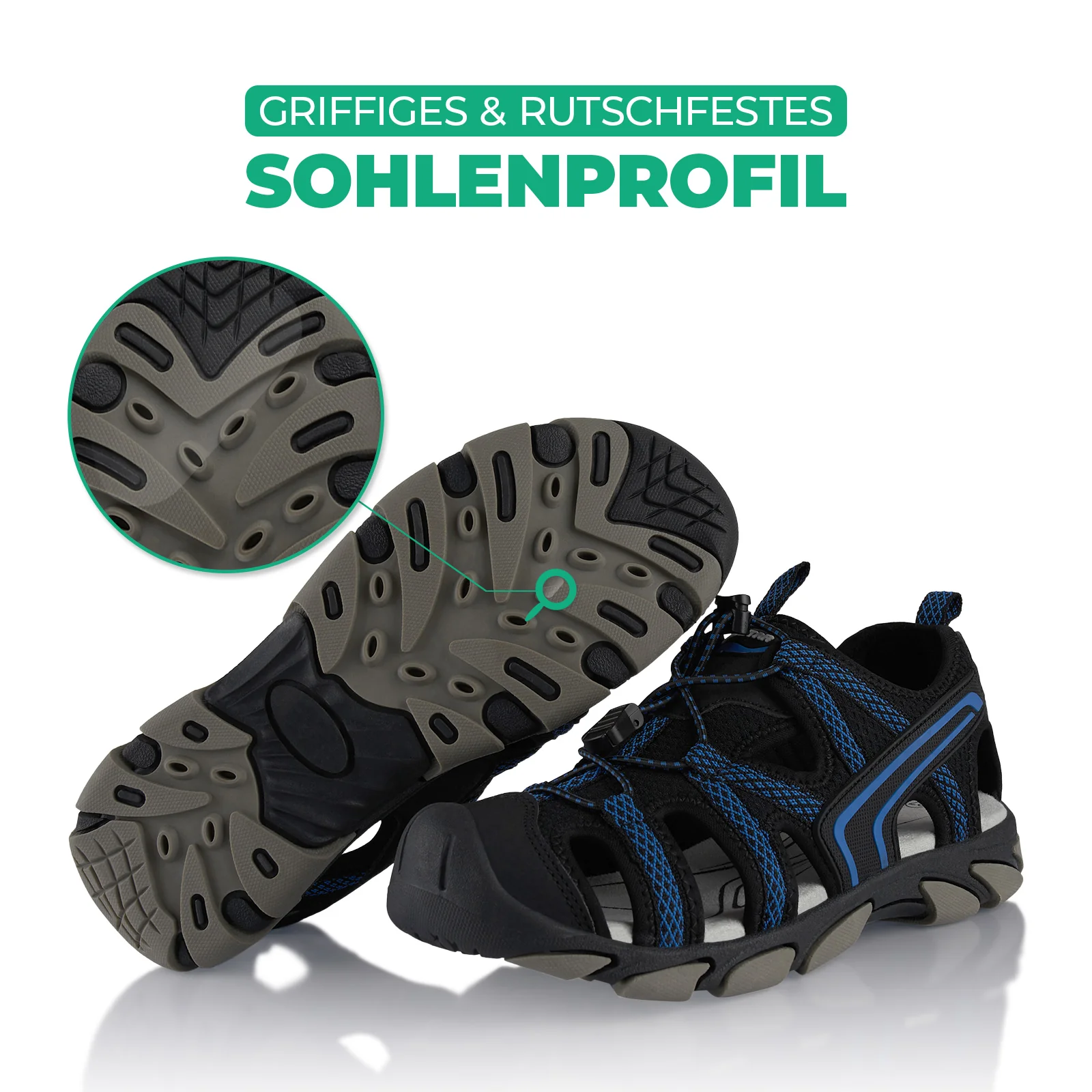 Trekking Sandalen robuste Wandersandalen - Image 4