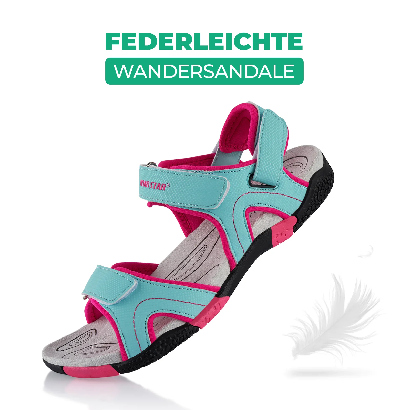Trekking Sandalen robuste Wandersandalen - Image 3