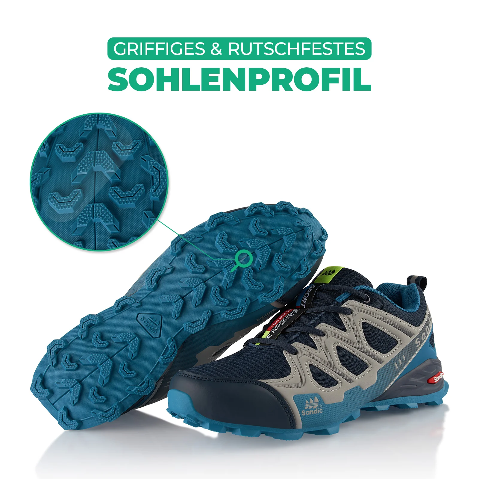 Wanderschuhe Atmungsaktive Trail Running Trekkingschuhe - Image 4