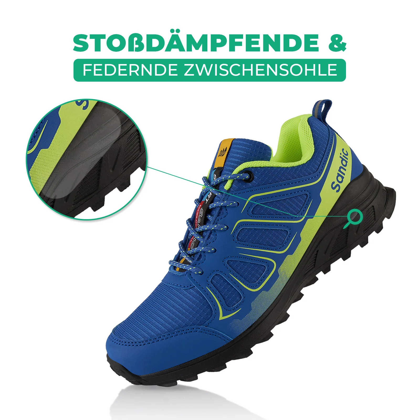 Wanderschuhe Atmungsaktive Trail Running Trekkingschuhe - Image 3