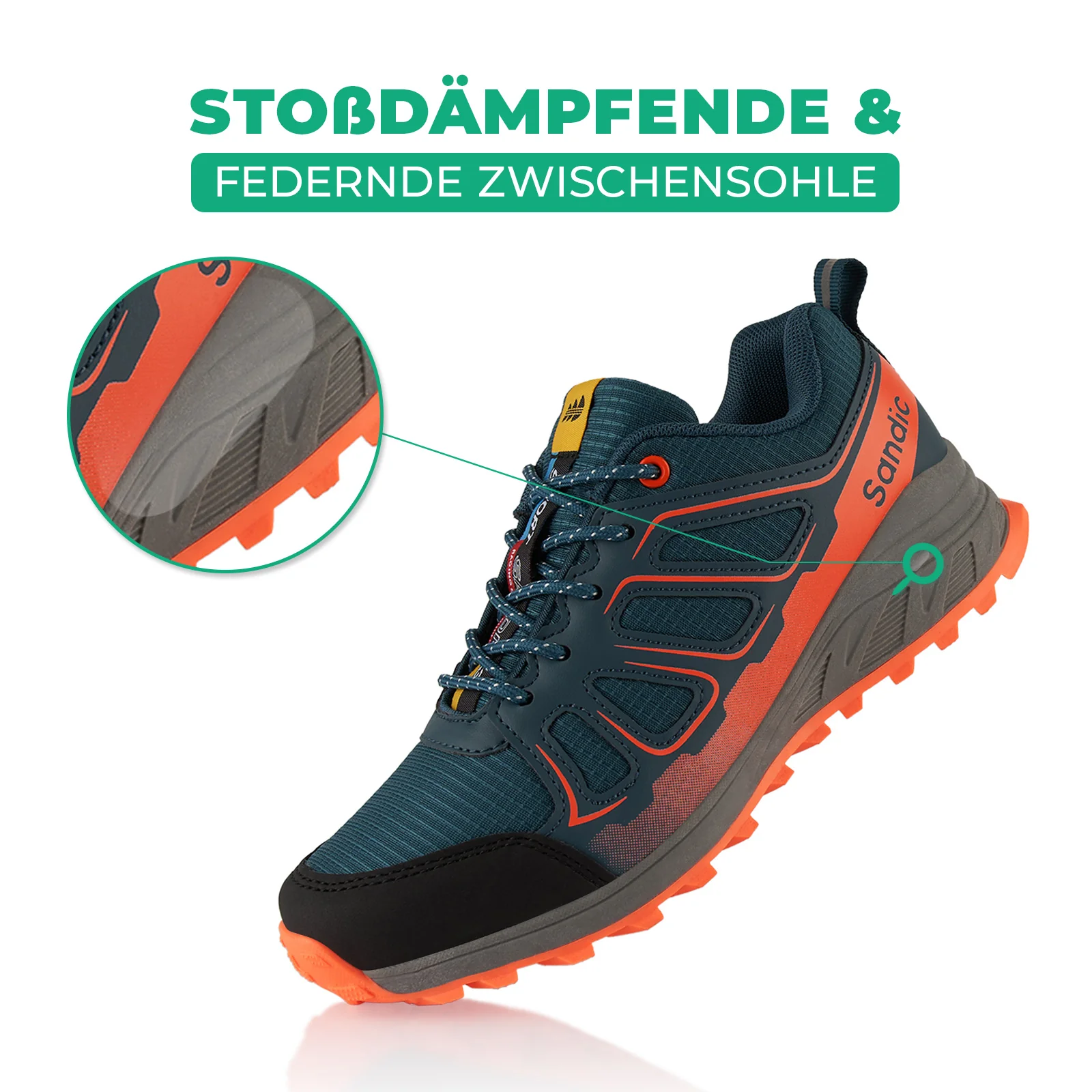 Wanderschuhe Atmungsaktive Trail Running Trekkingschuhe - Image 3