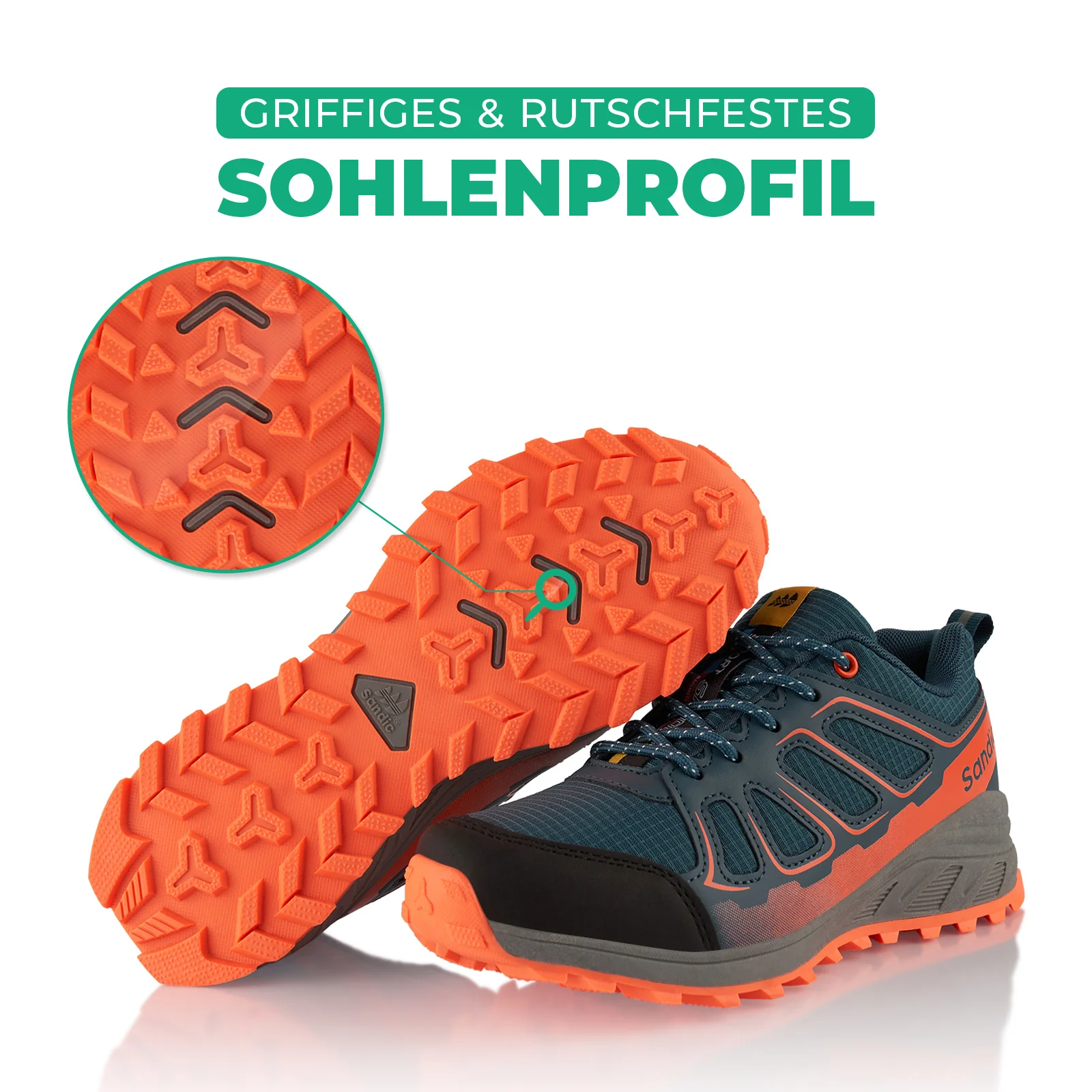 Wanderschuhe Atmungsaktive Trail Running Trekkingschuhe - Image 4