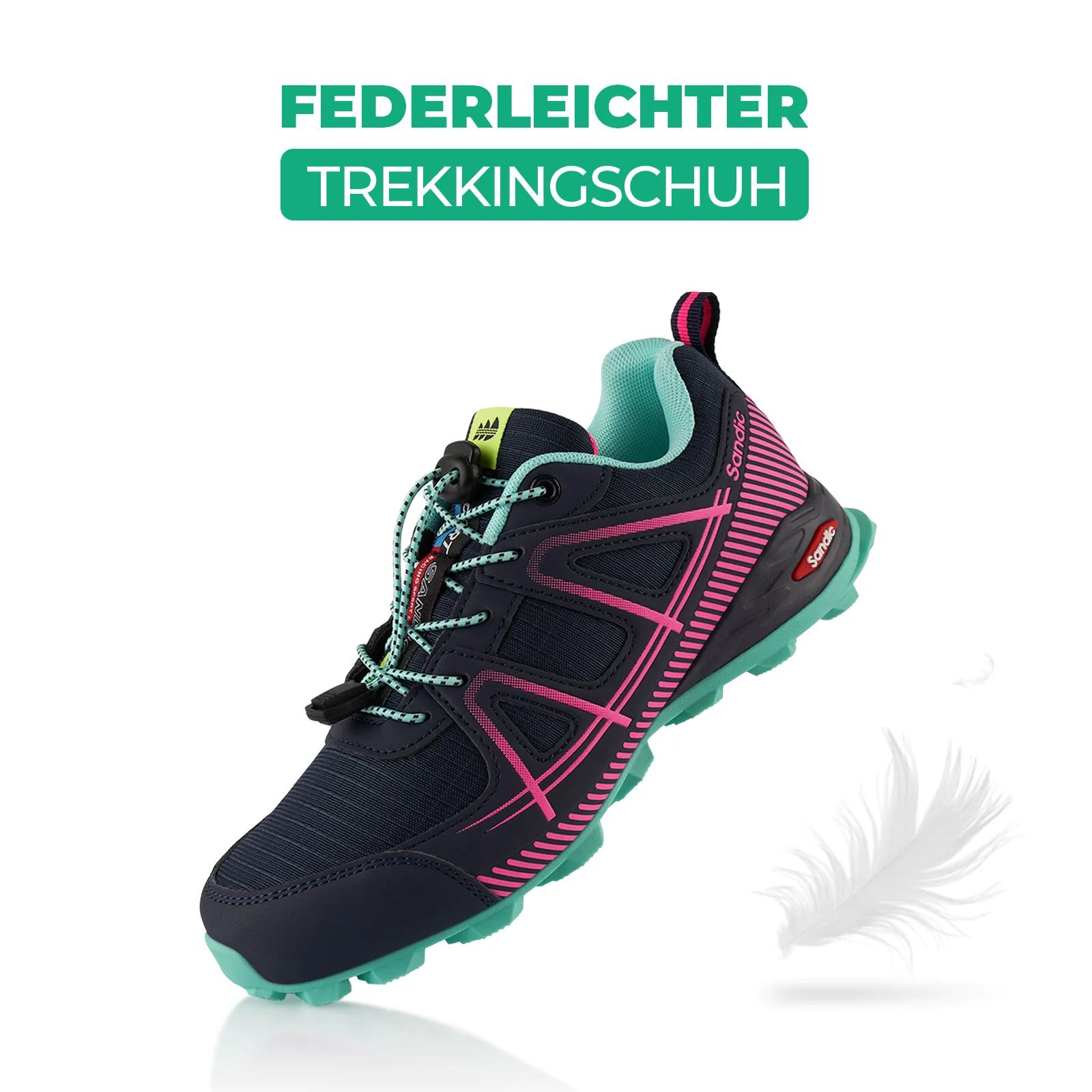 Wanderschuhe Atmungsaktive Trail Running Trekkingschuhe - Image 3