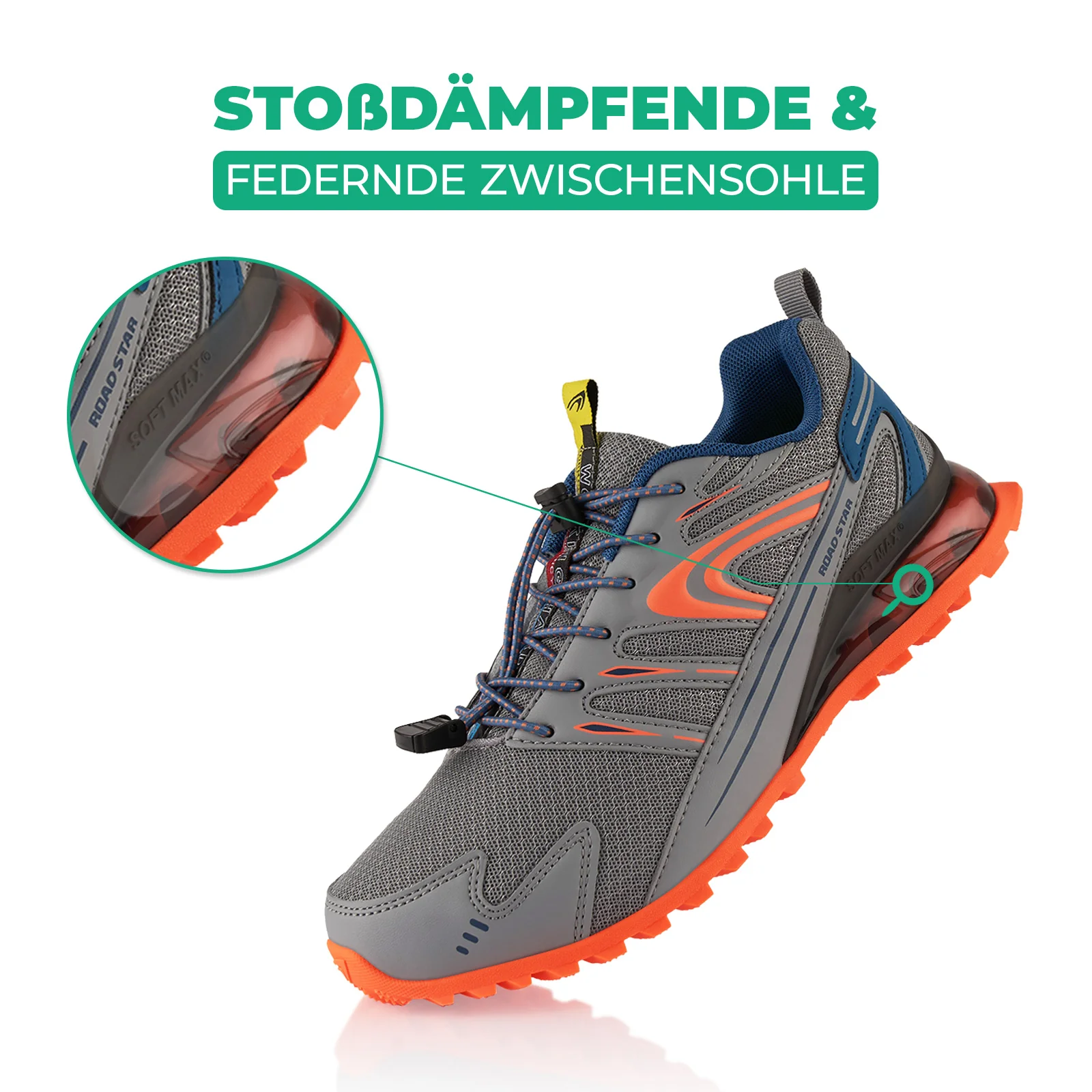Wanderschuhe Atmungsaktive Trail Running Trekkingschuhe - Image 3