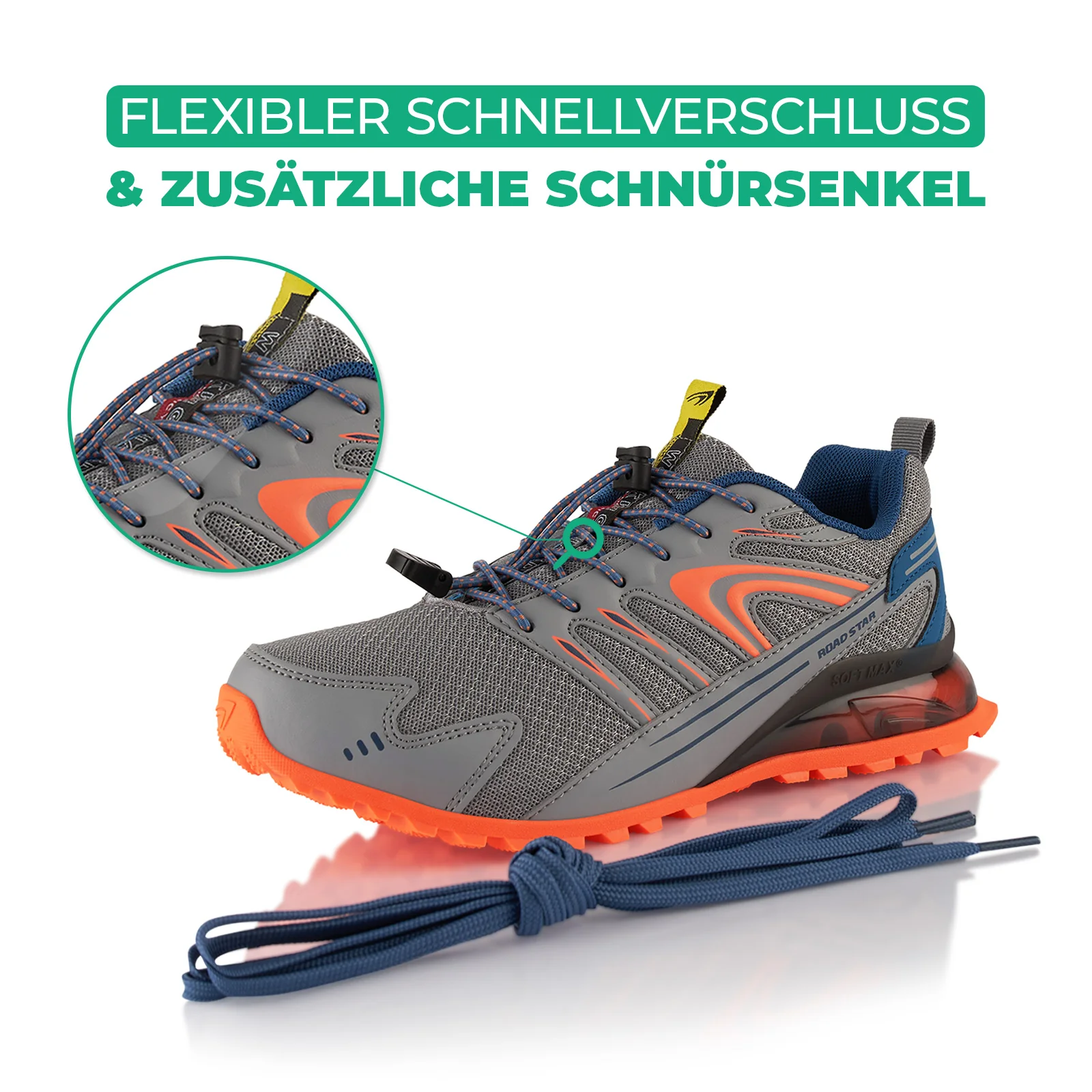 Wanderschuhe Atmungsaktive Trail Running Trekkingschuhe - Image 4