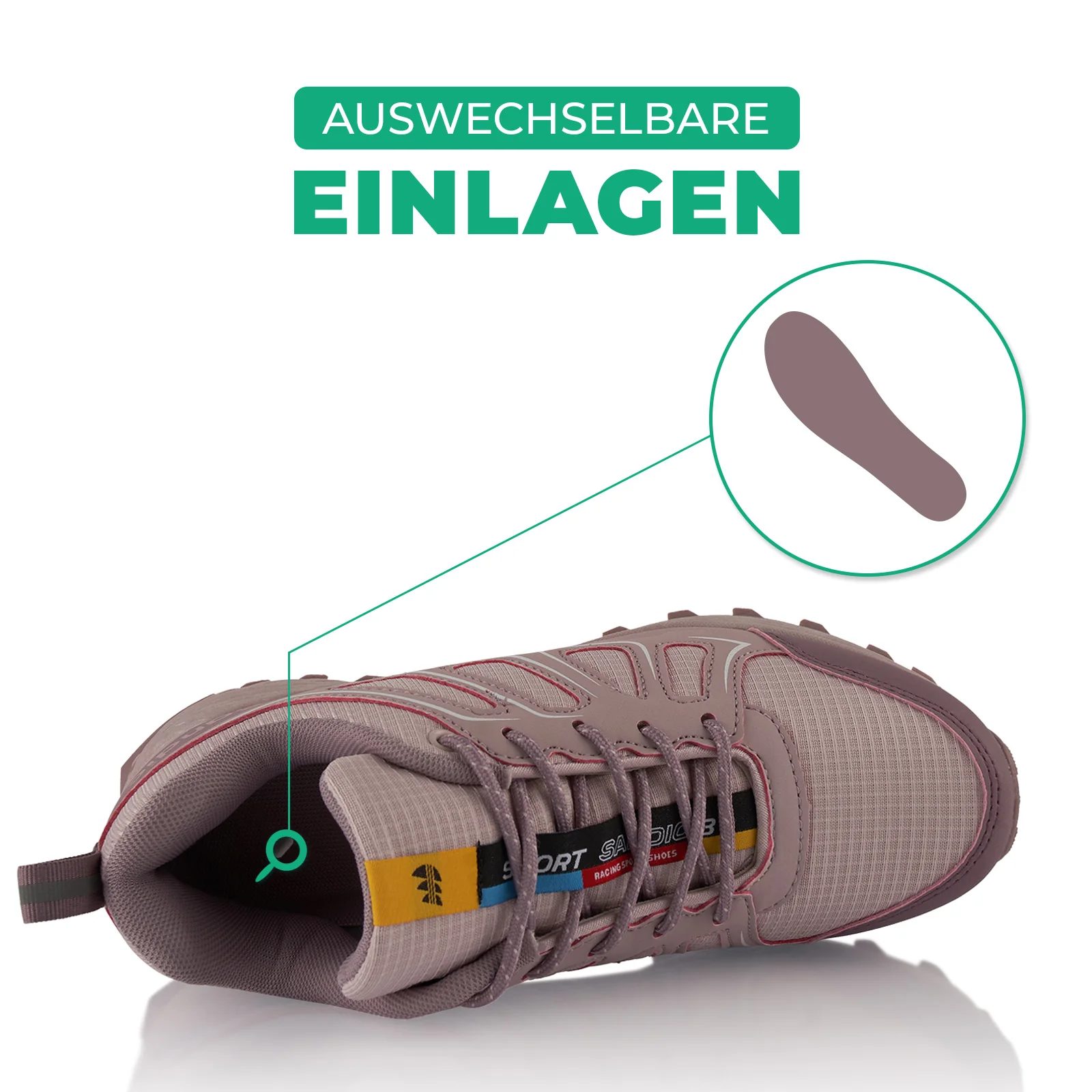 Wanderschuhe Atmungsaktive Trail Running Trekkingschuhe - Image 5