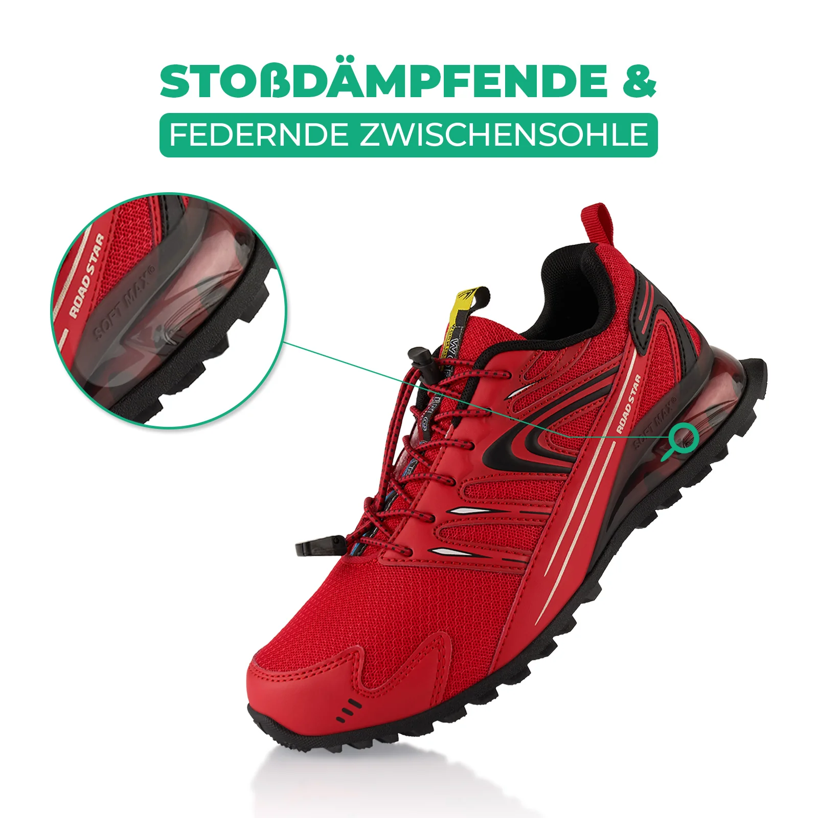 Wanderschuhe Atmungsaktive Trail Running Trekkingschuhe - Image 3