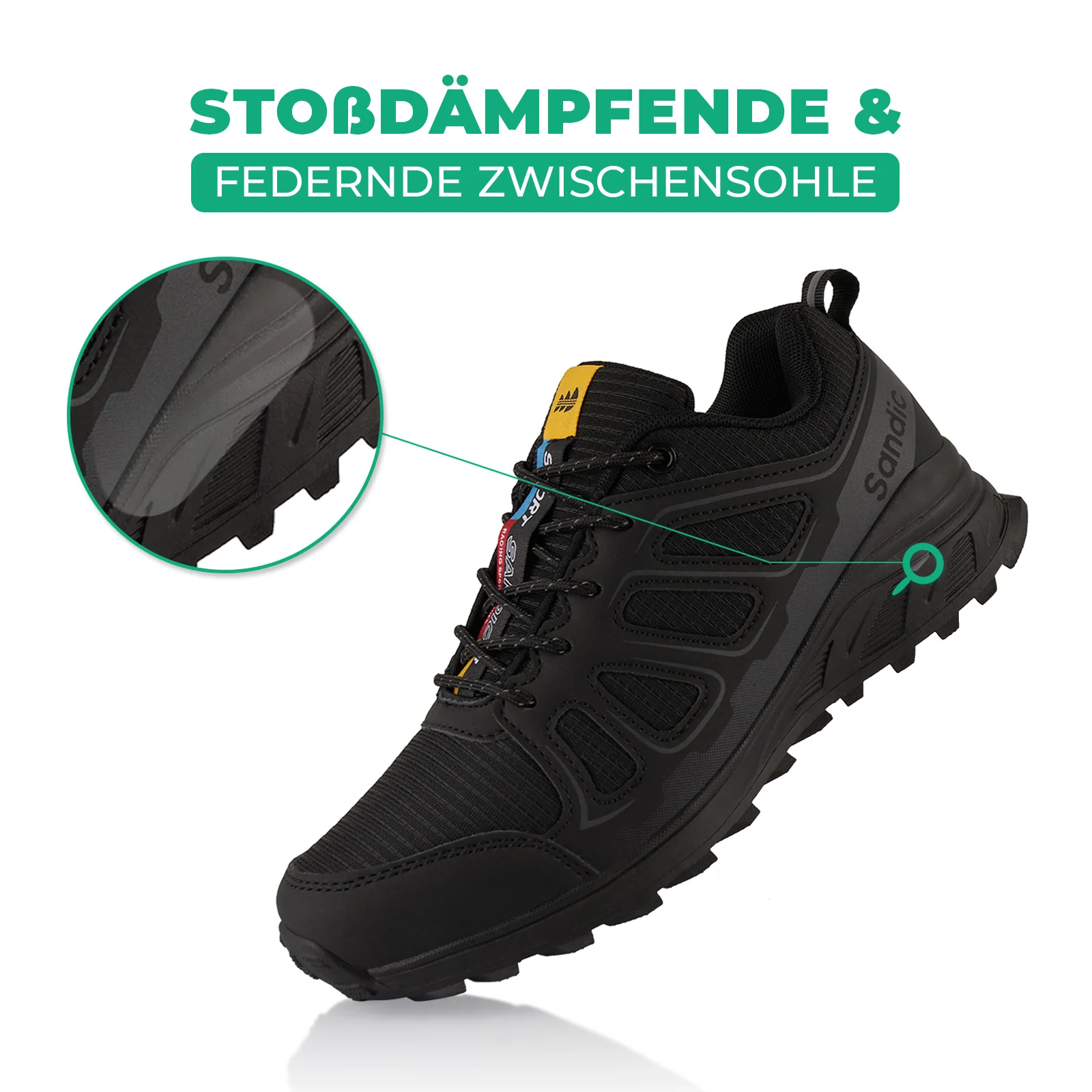 Wanderschuhe Atmungsaktive Trail Running Trekkingschuhe - Image 3