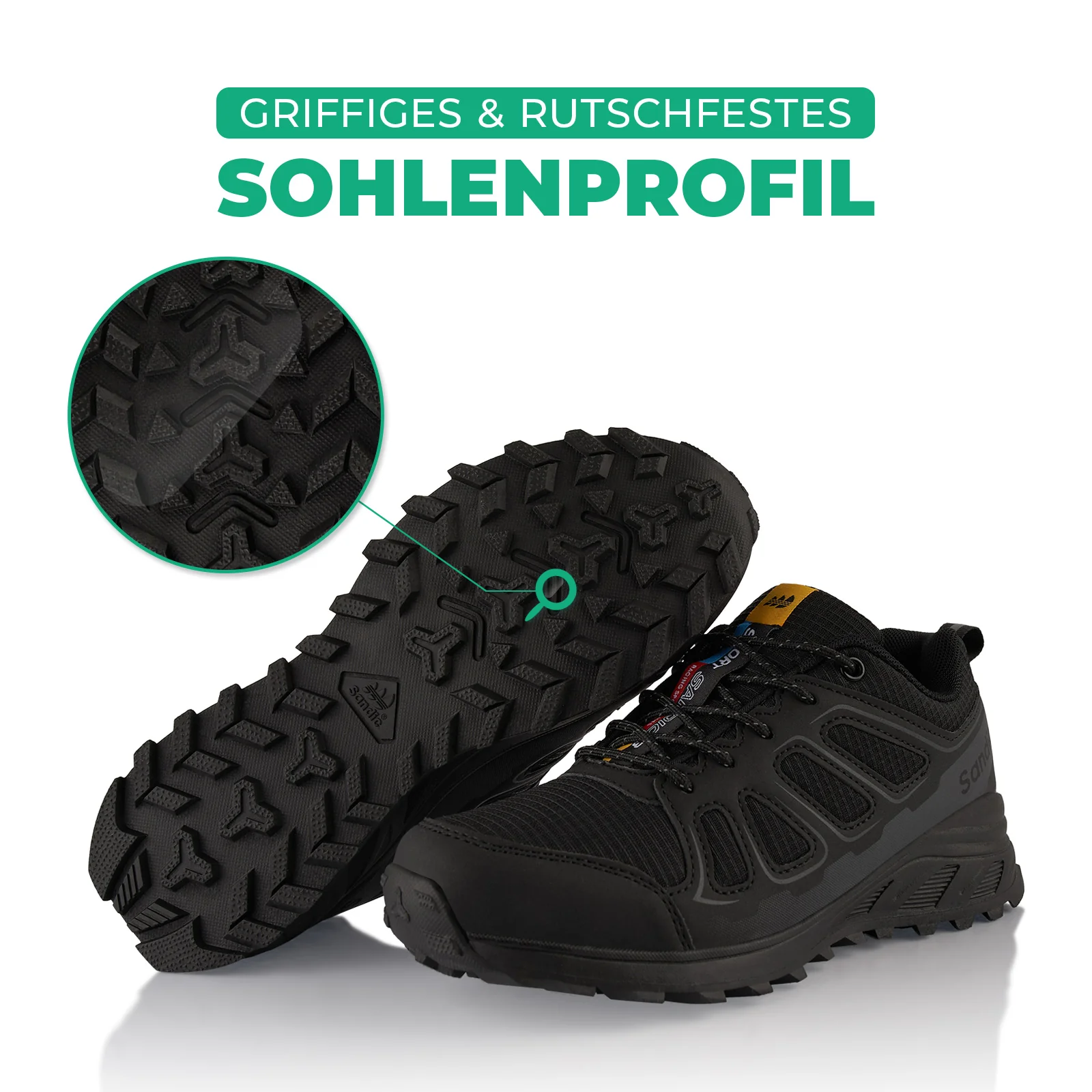 Wanderschuhe Atmungsaktive Trail Running Trekkingschuhe - Image 4