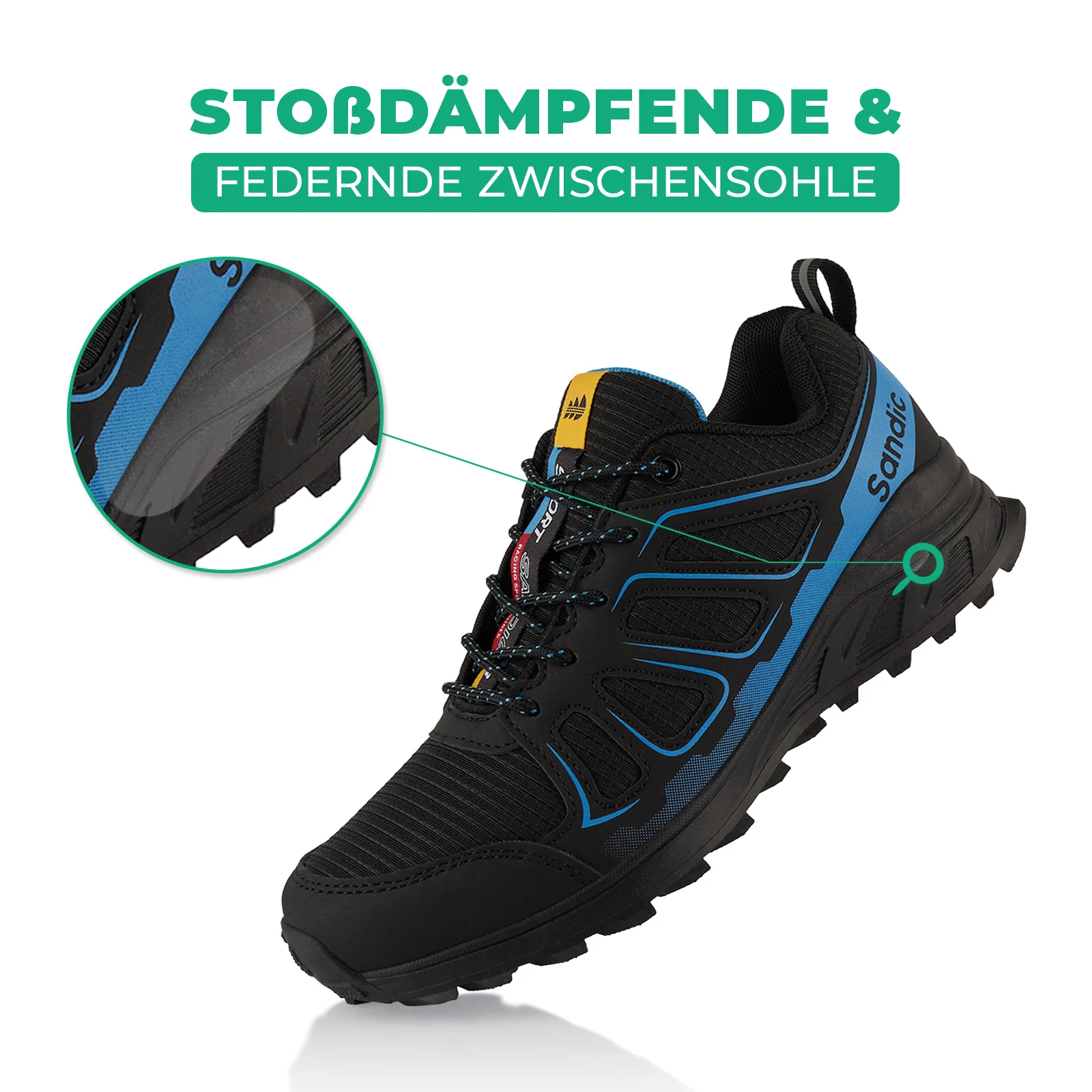 Wanderschuhe Atmungsaktive Trail Running Trekkingschuhe - Image 3