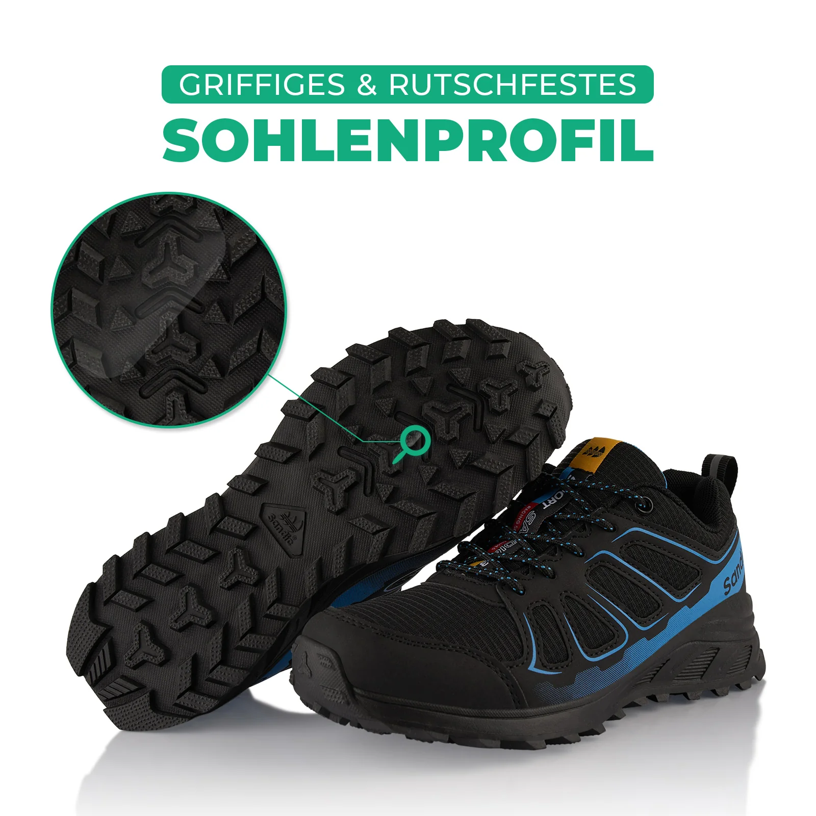 Wanderschuhe Atmungsaktive Trail Running Trekkingschuhe - Image 4