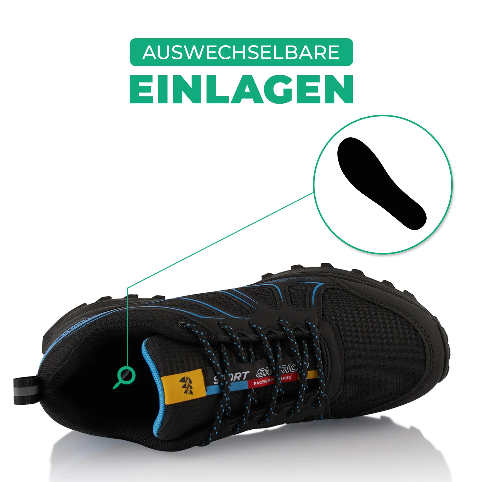 Wanderschuhe Atmungsaktive Trail Running Trekkingschuhe - Image 5