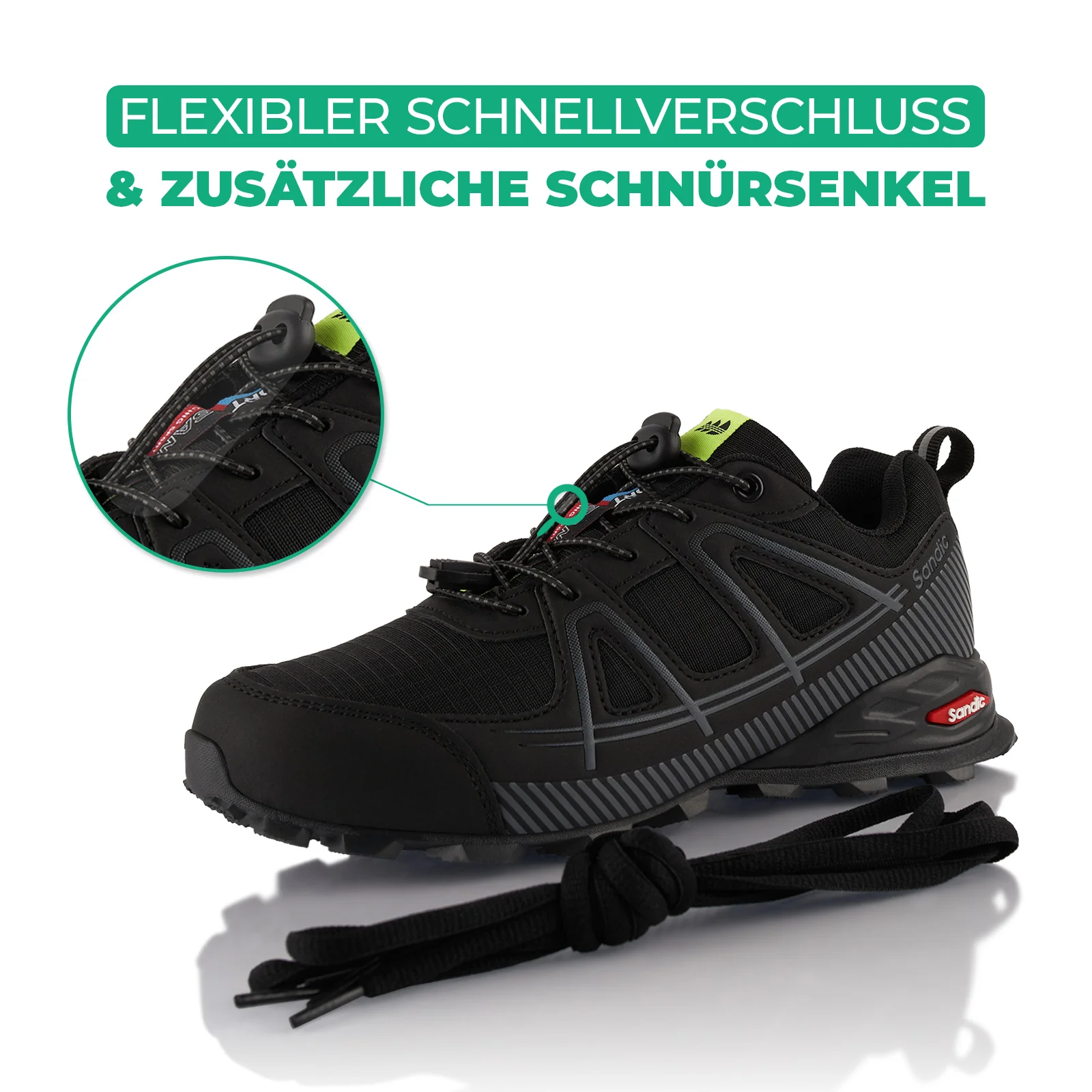Wanderschuhe Atmungsaktive Trail Running Trekkingschuhe - Image 4