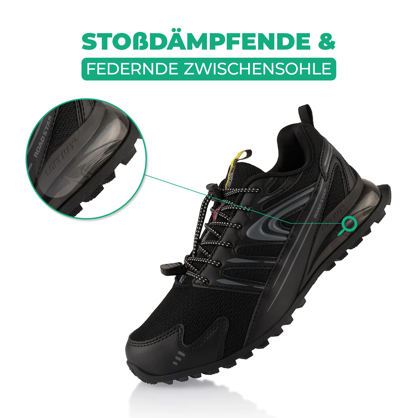 Wanderschuhe Atmungsaktive Trail Running Trekkingschuhe - Image 3