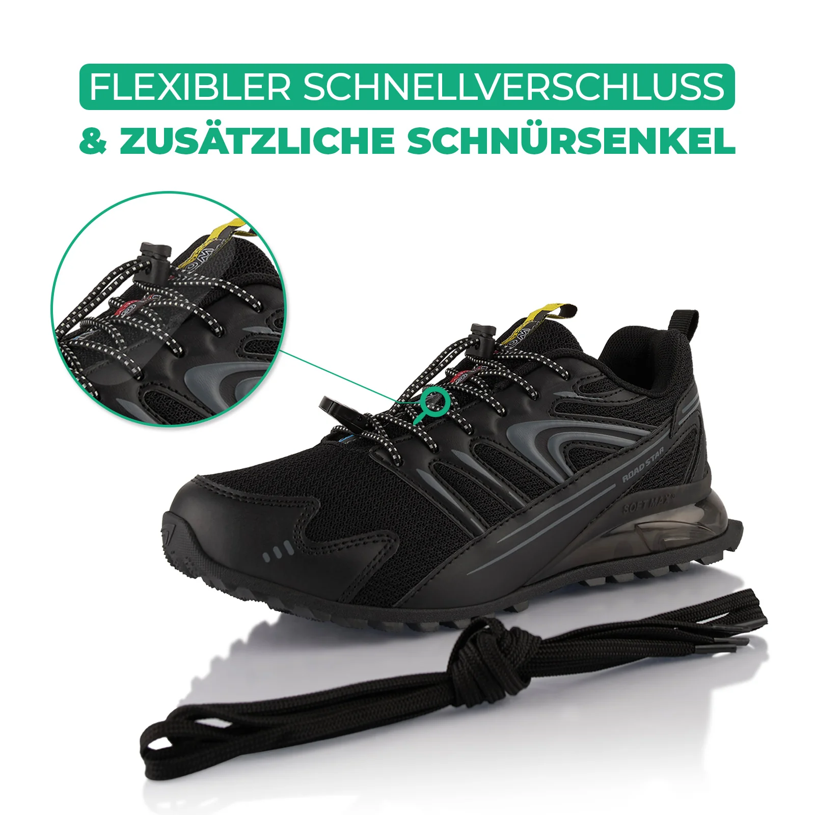 Wanderschuhe Atmungsaktive Trail Running Trekkingschuhe - Image 4