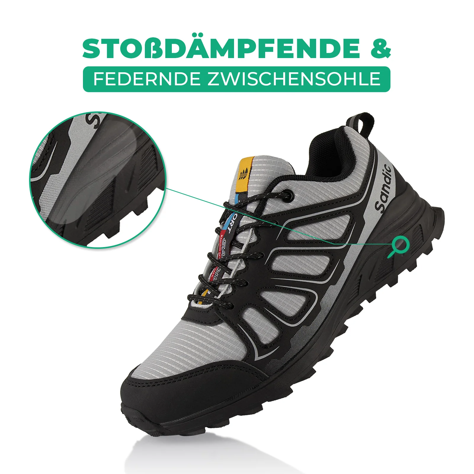 Wanderschuhe Atmungsaktive Trail Running Trekkingschuhe - Image 3