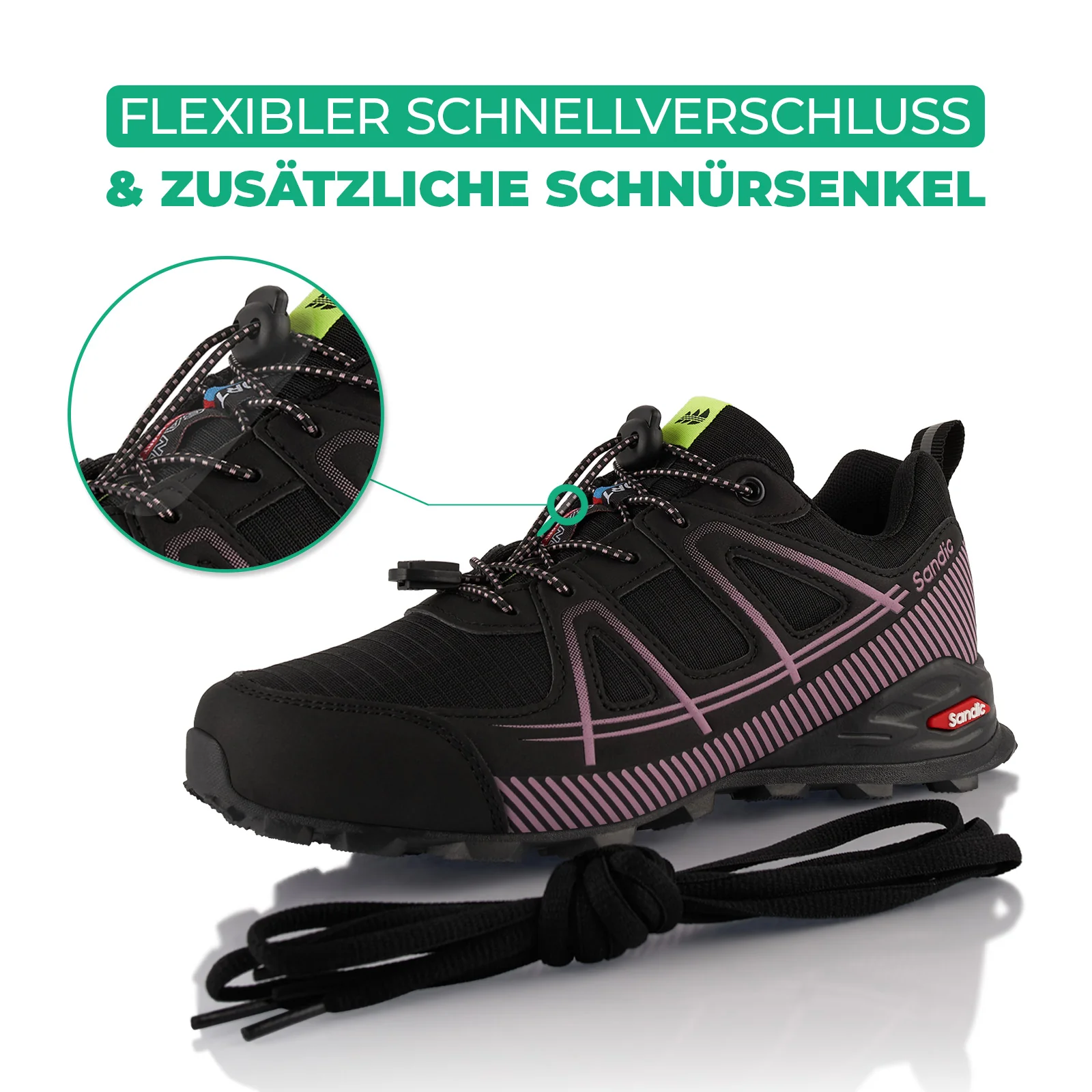 Wanderschuhe Atmungsaktive Trail Running Trekkingschuhe - Image 4